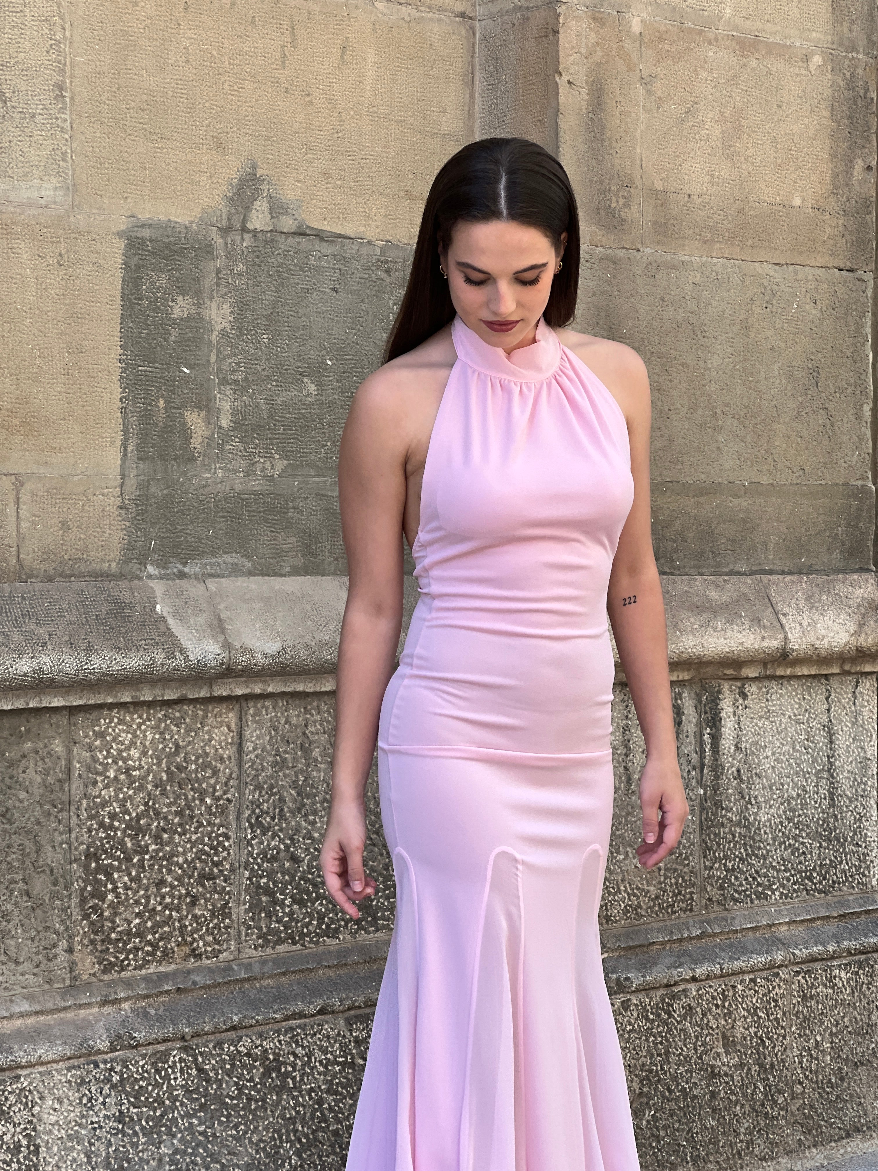 Vestido halter godets - Zebra&Maduixa®