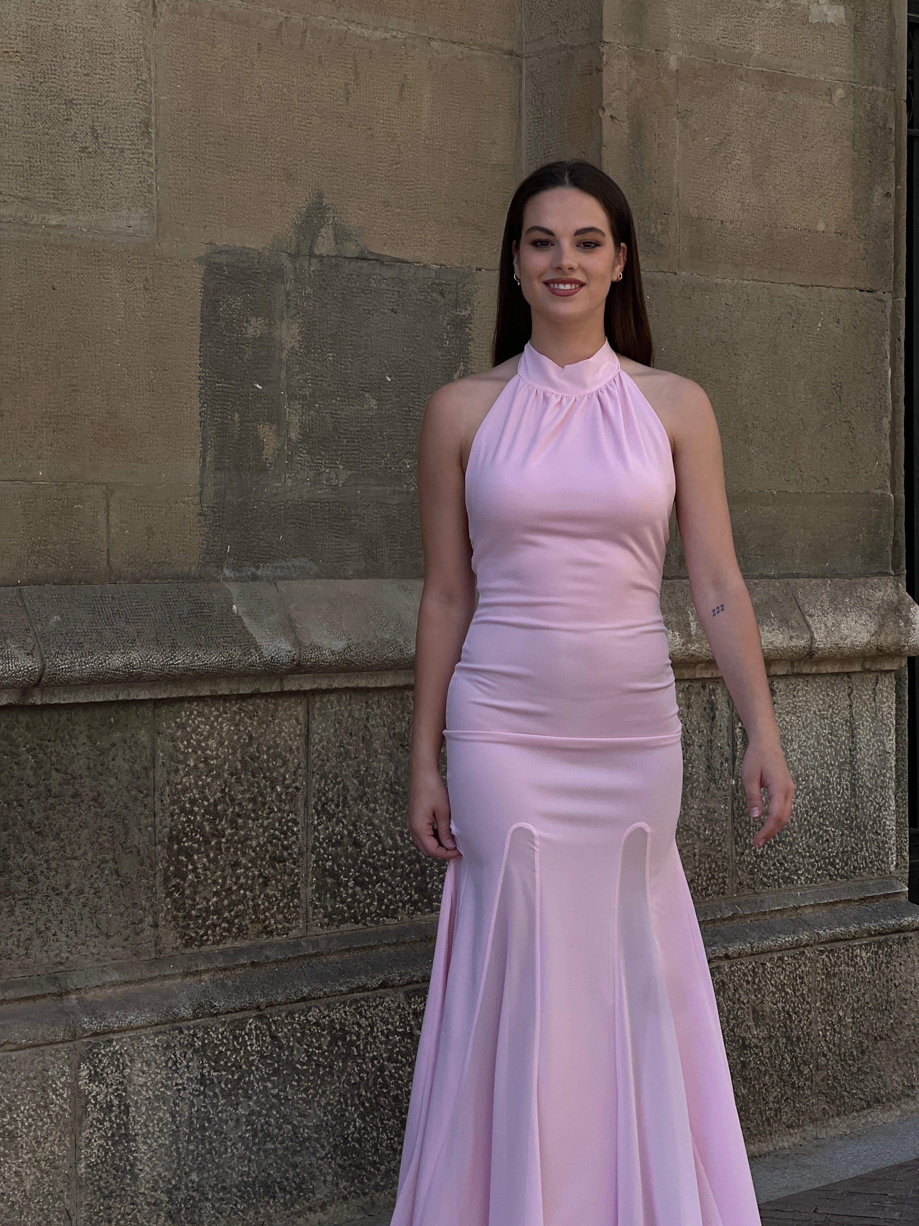 Vestido halter godets - Zebra&Maduixa®