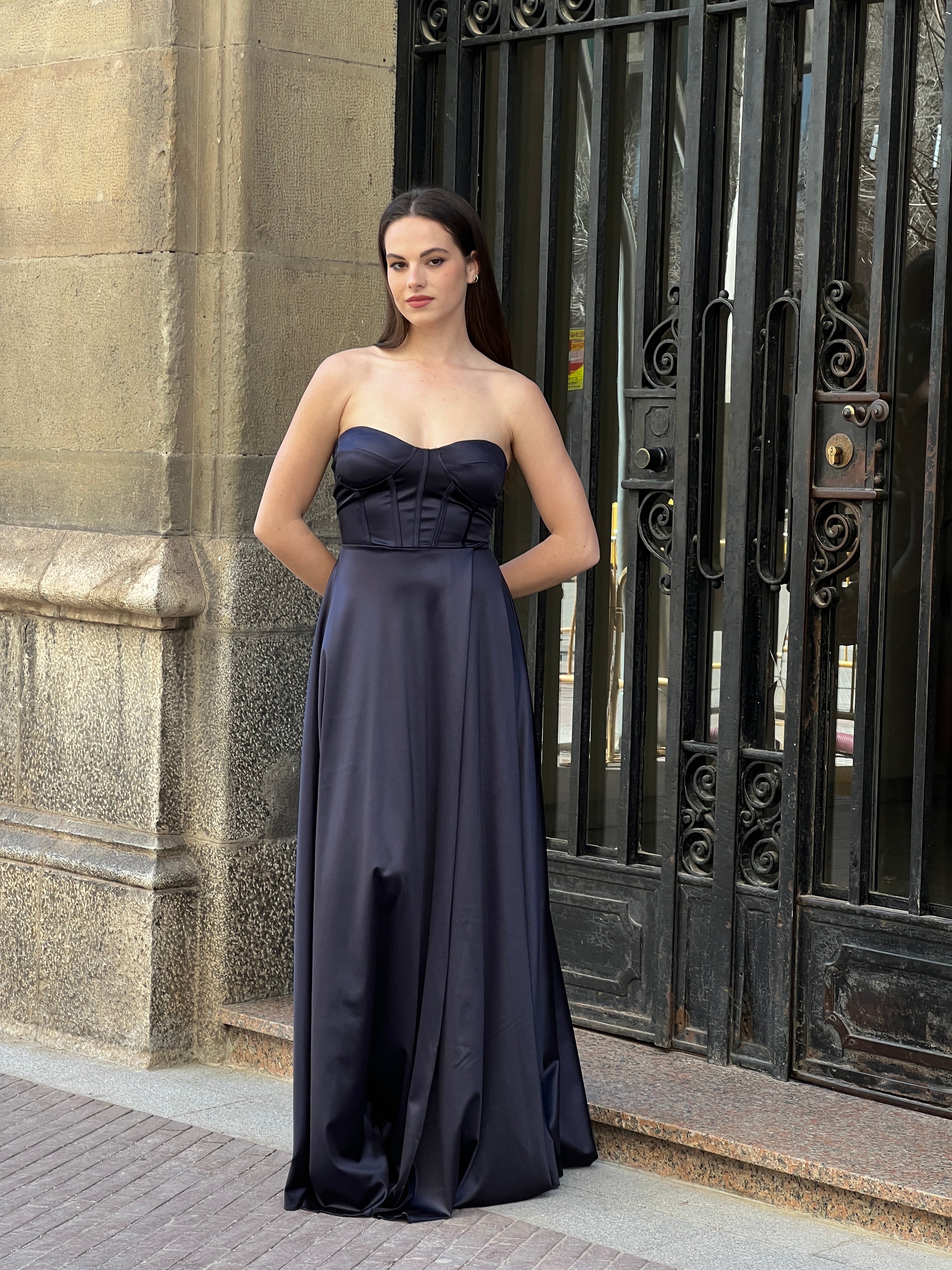 Vestido satinado Nelia - Zebra&Maduixa®