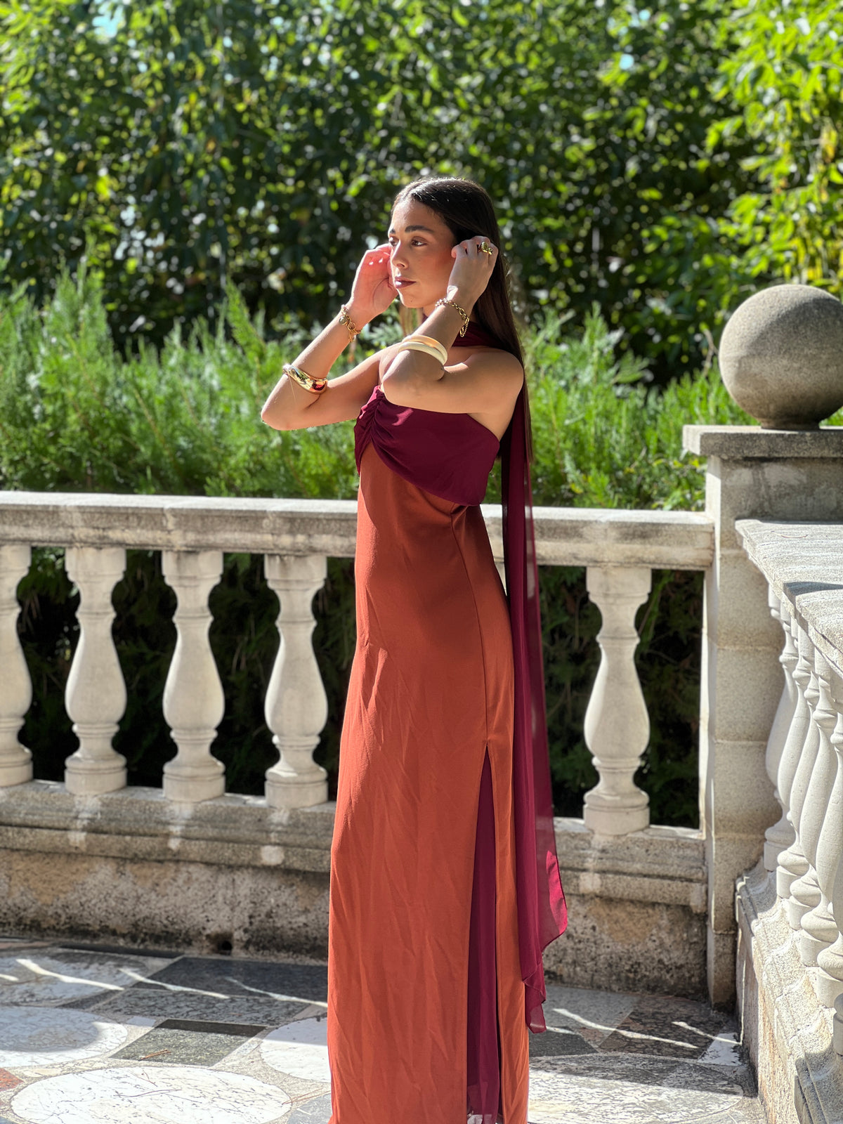 Abito top arricciato Marta