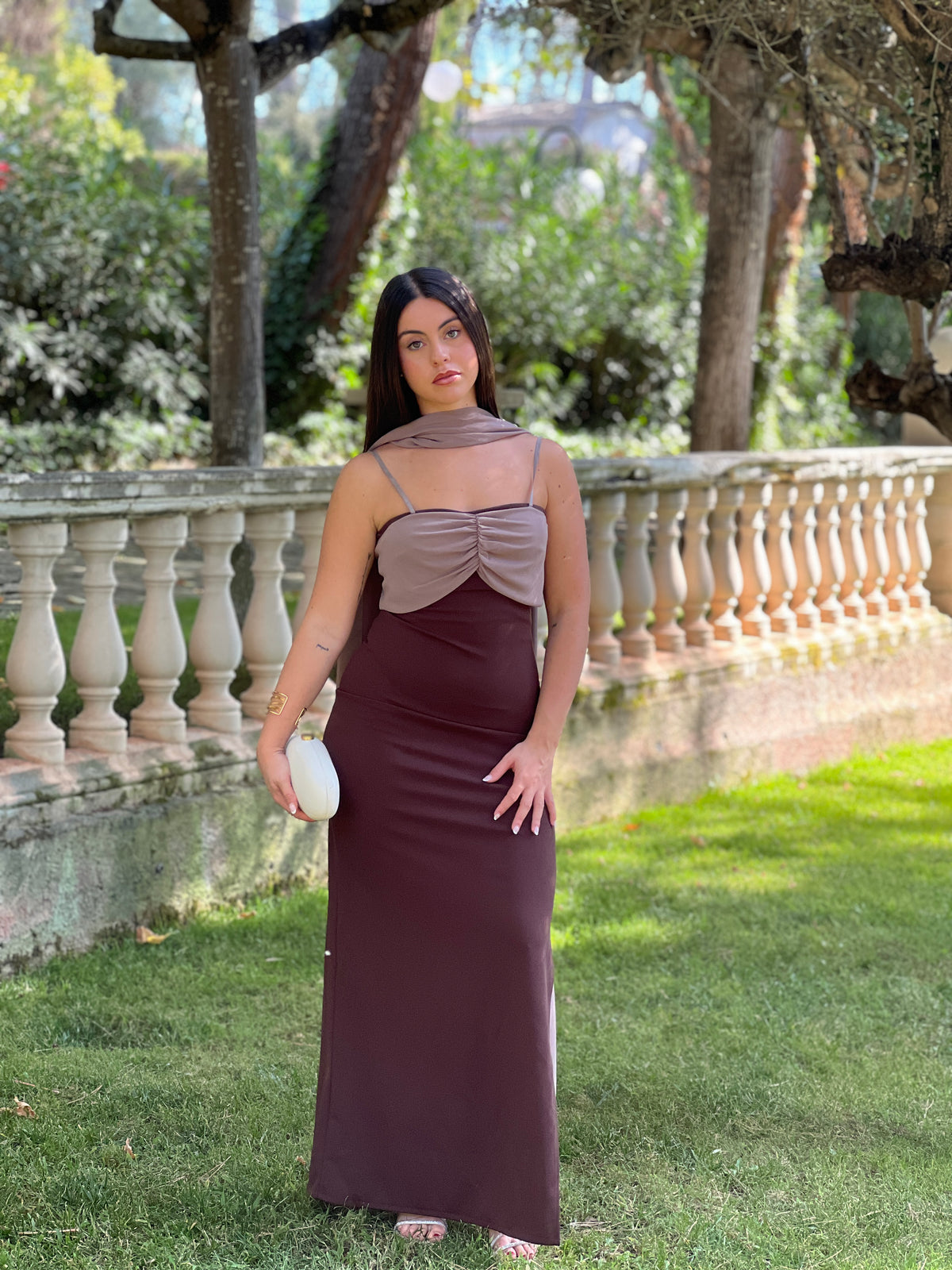 Abito top arricciato Marta