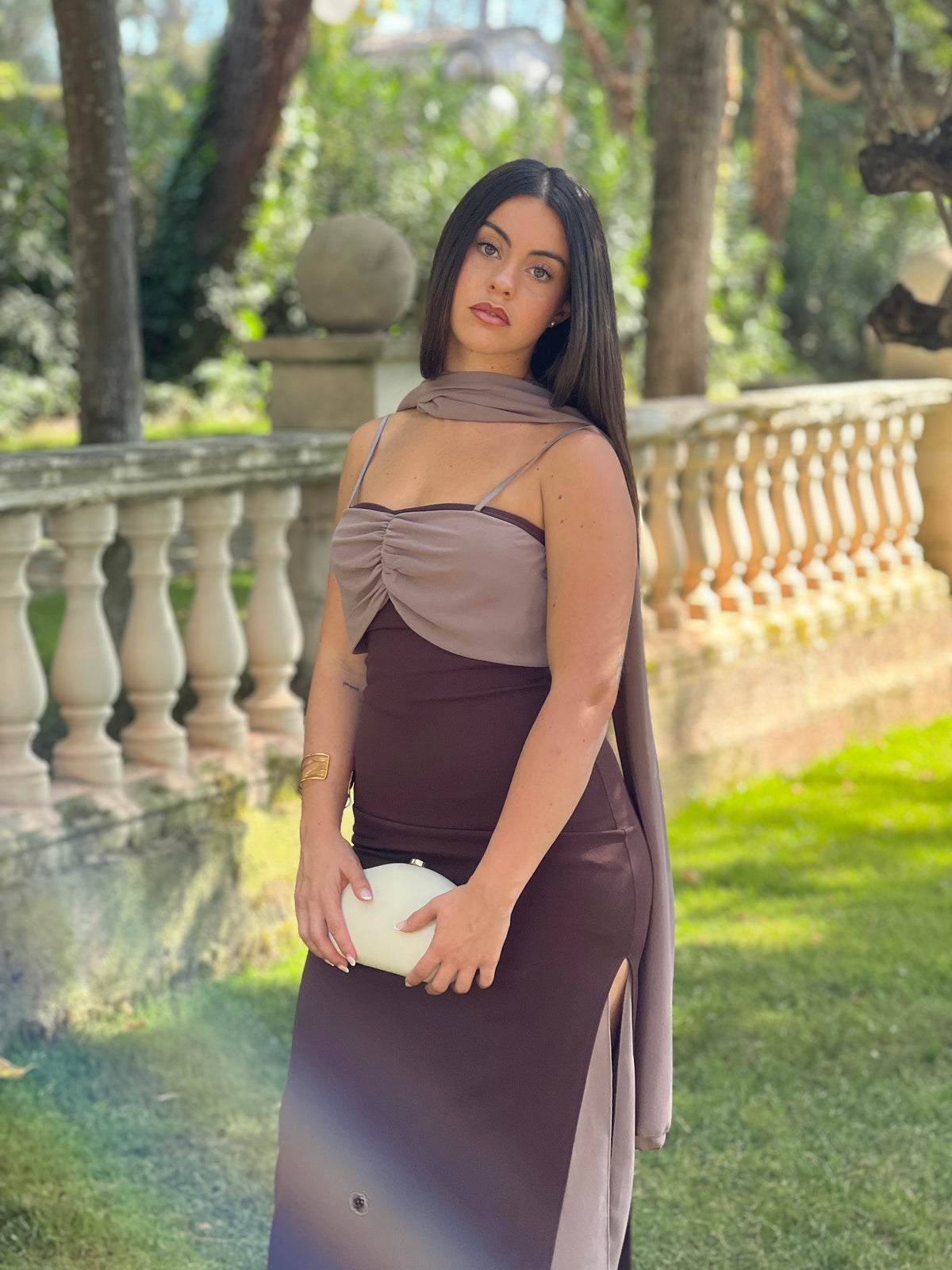 Abito top arricciato Marta