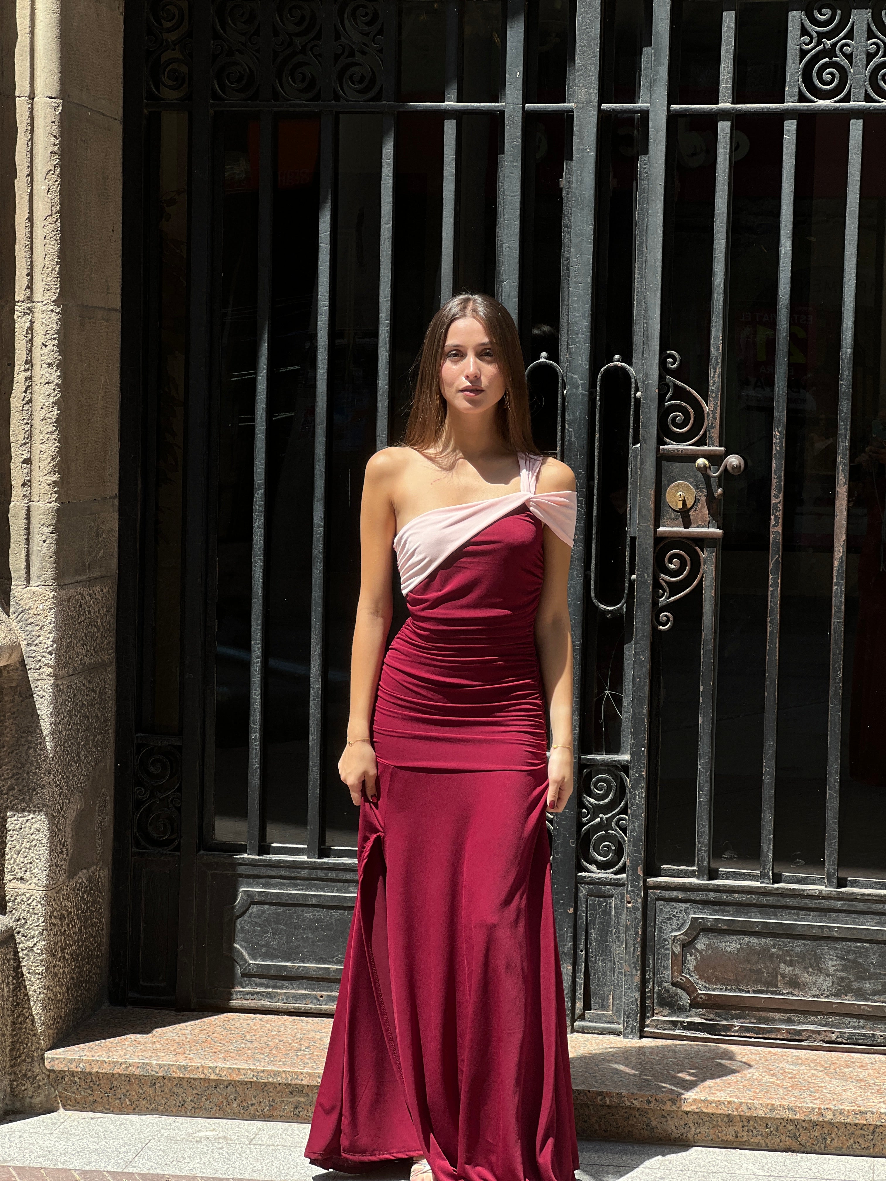 Vestit bicolor Bianca