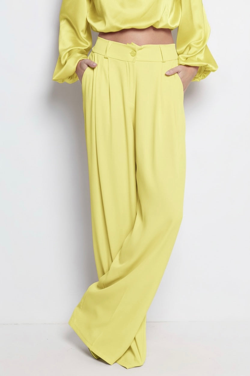 Pantalón trabillas wide leg - Zebra&Maduixa®