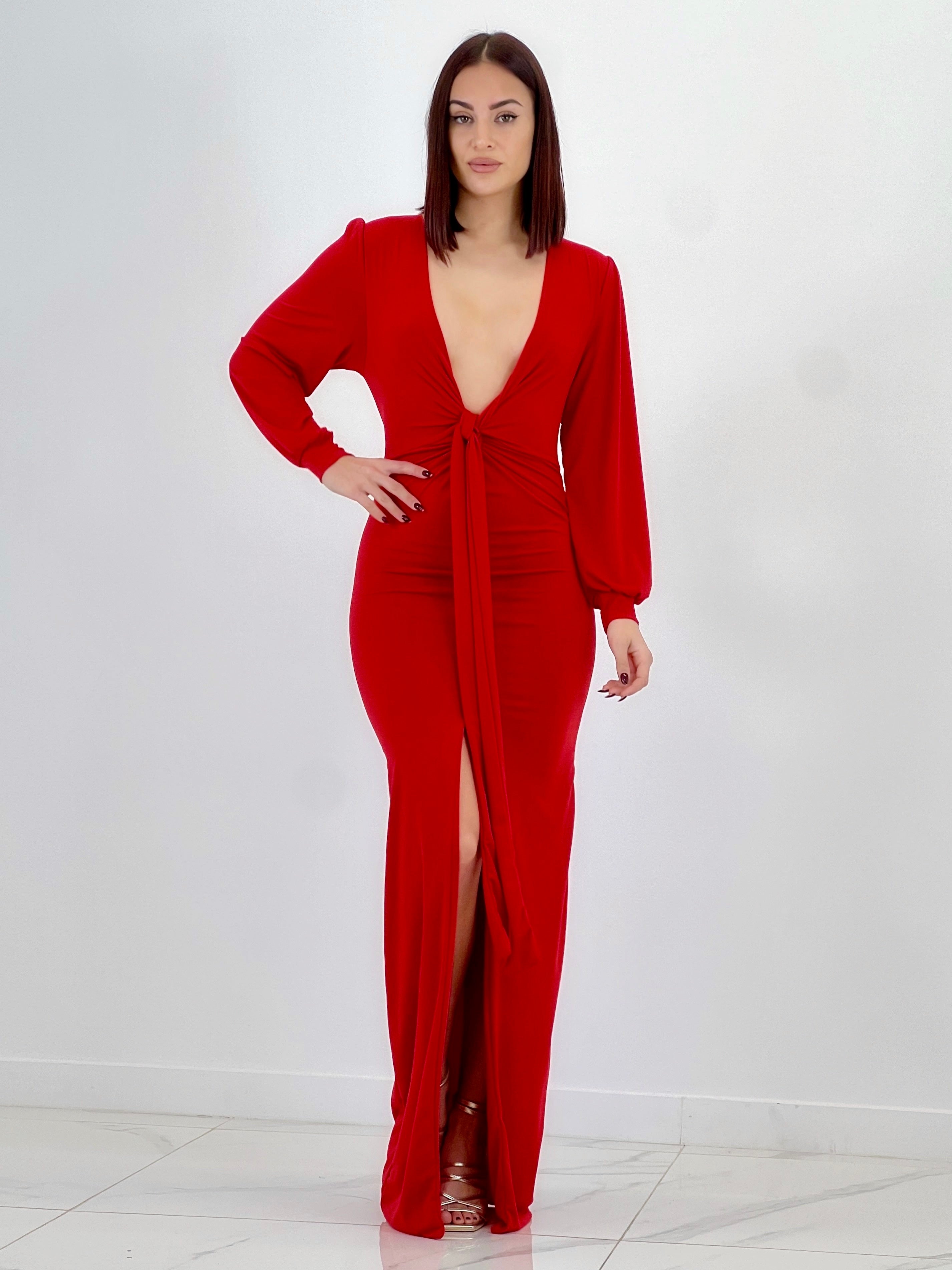 Vestido anudado Mariela