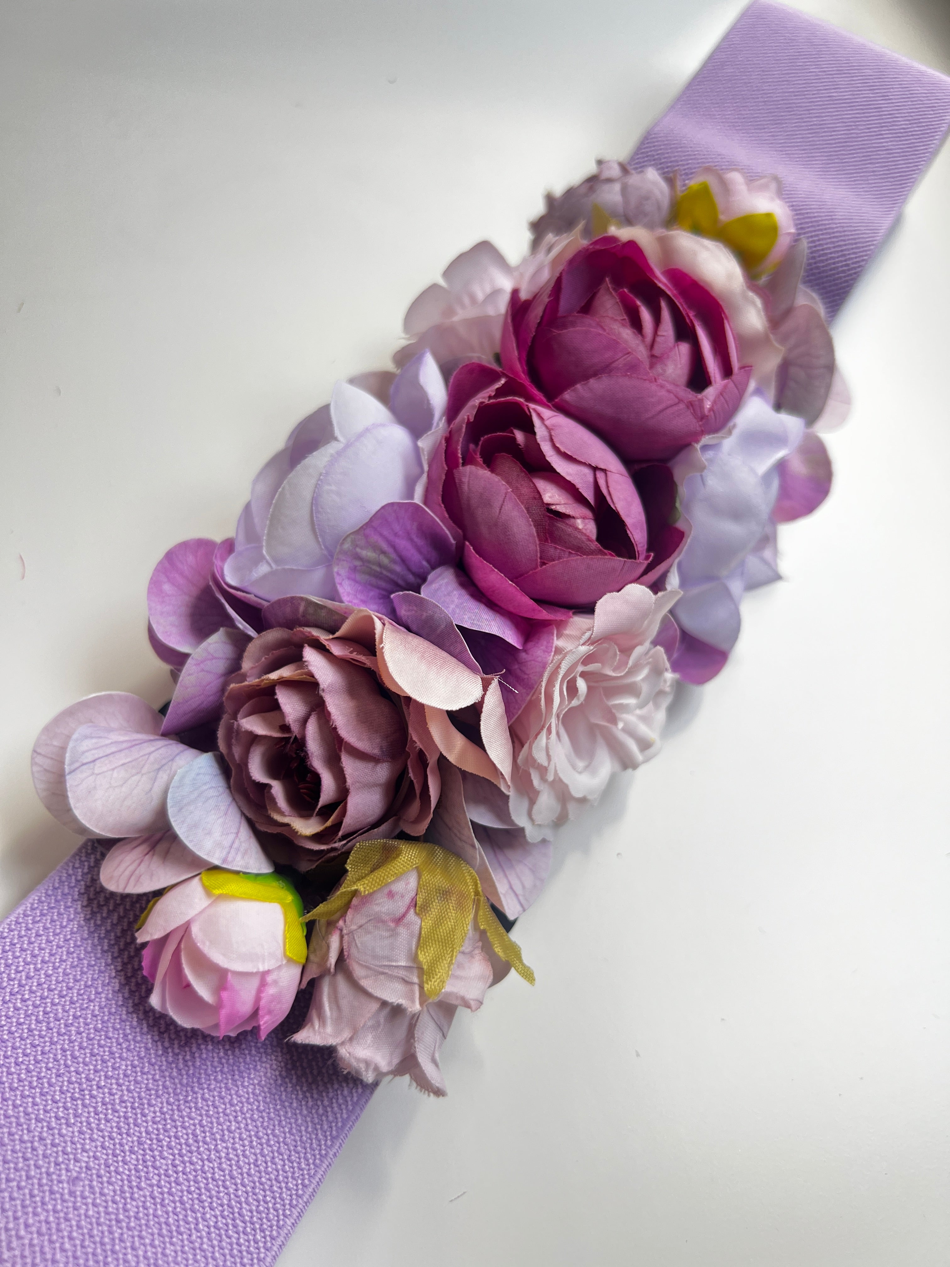 Cinturón floral goma - Zebra&Maduixa®