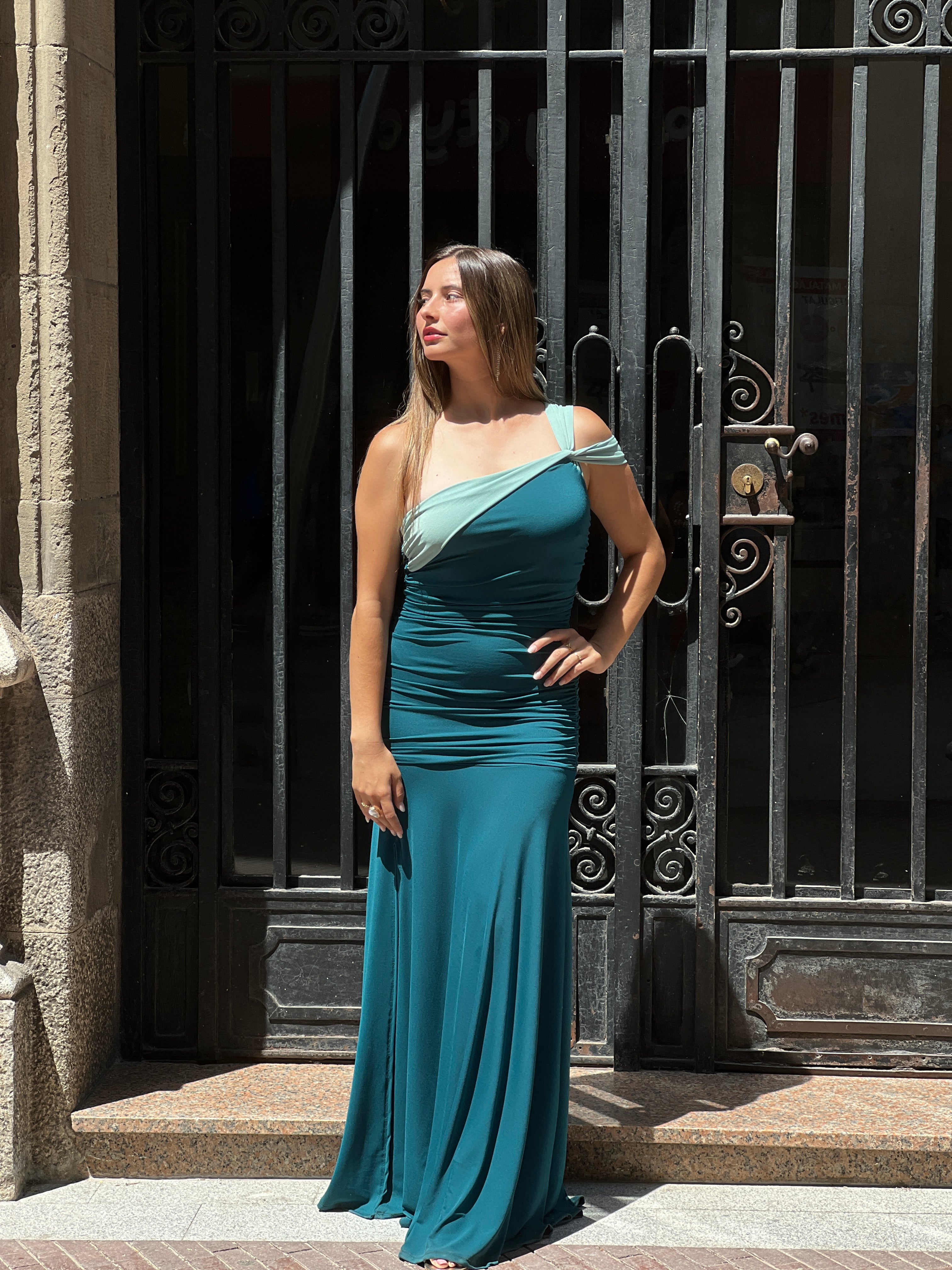 Vestit bicolor Bianca