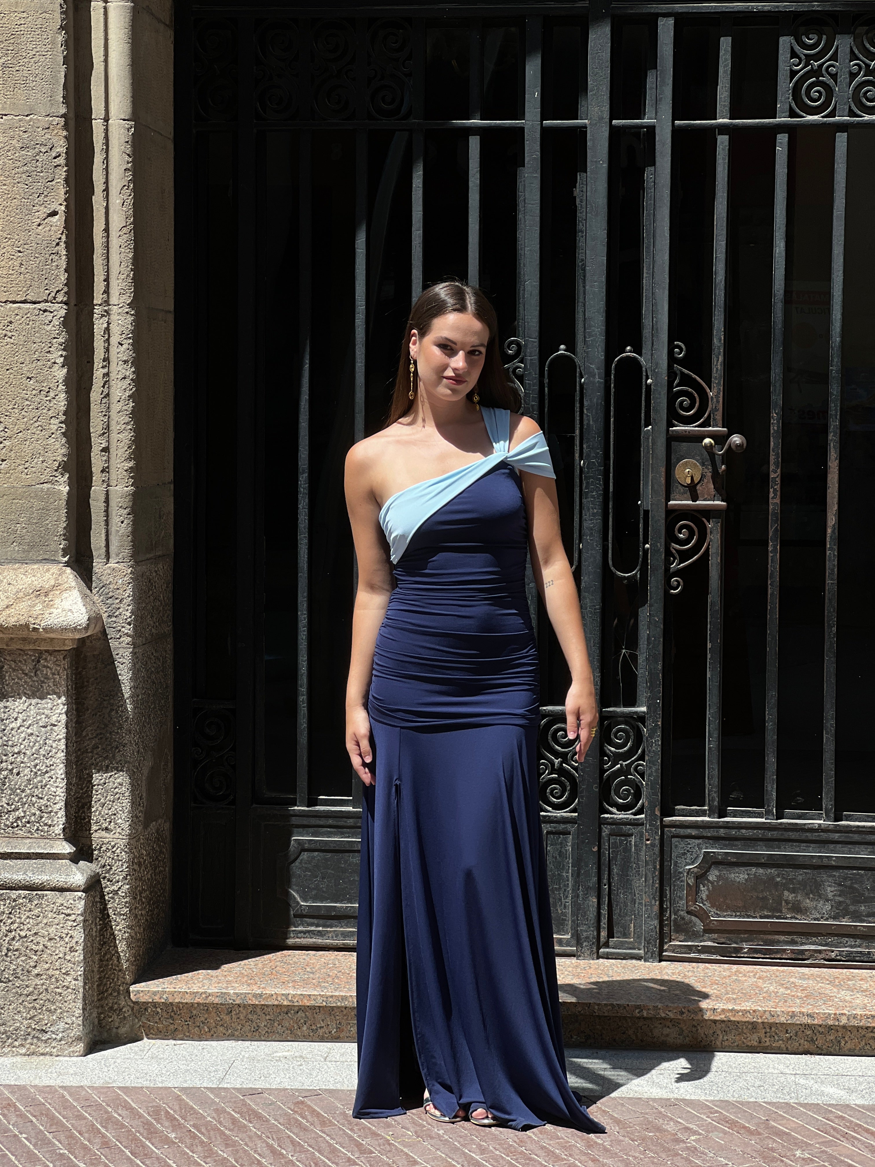 Vestit bicolor Bianca