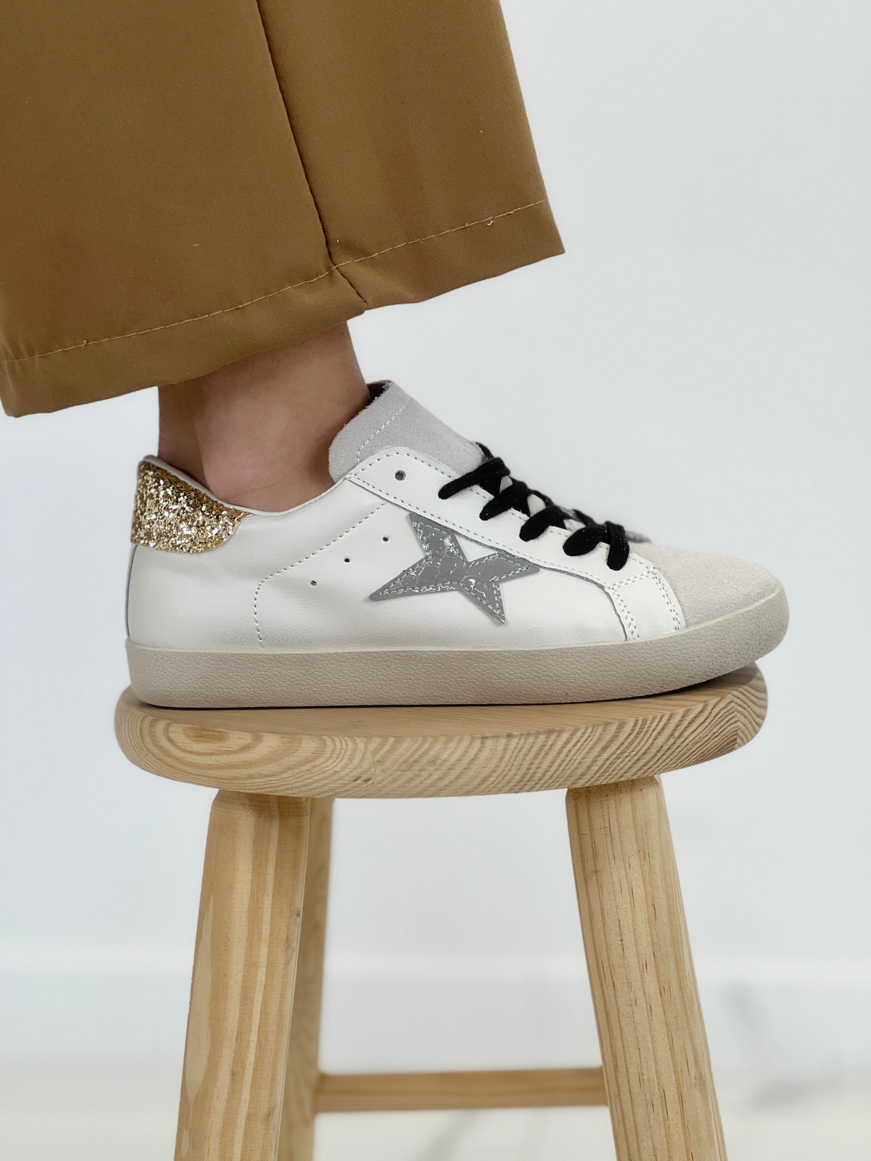 Zapatillas estrella combinada