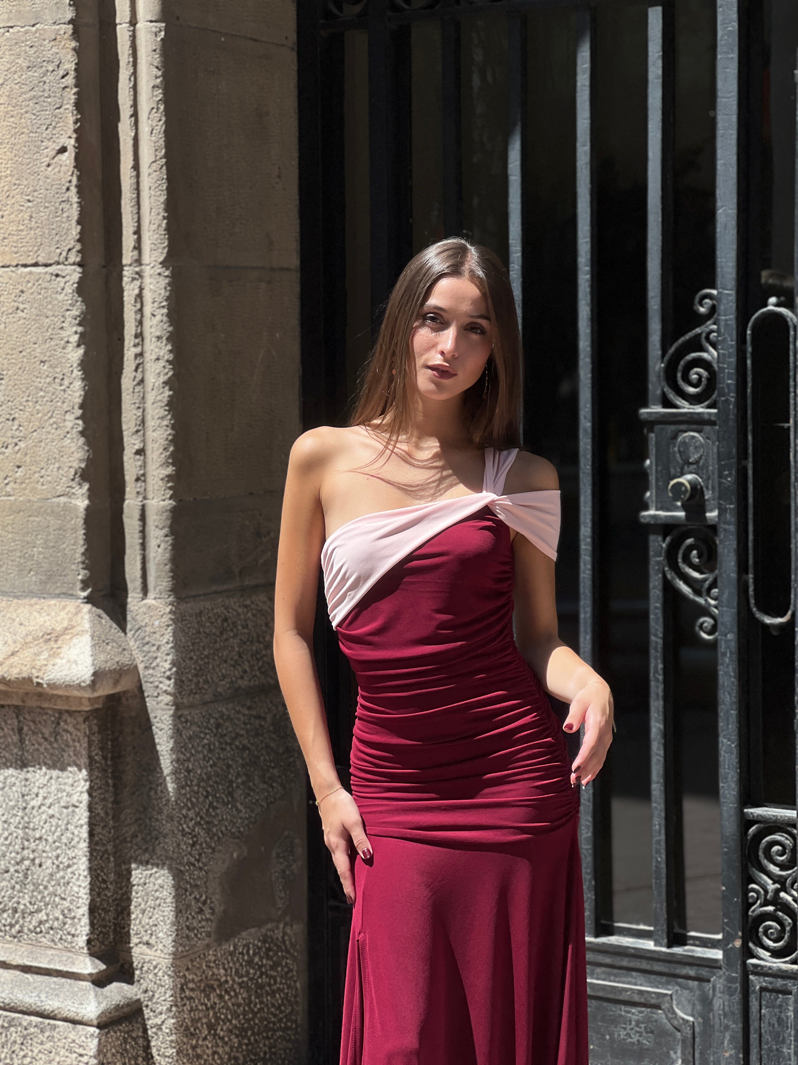 Vestit bicolor Bianca