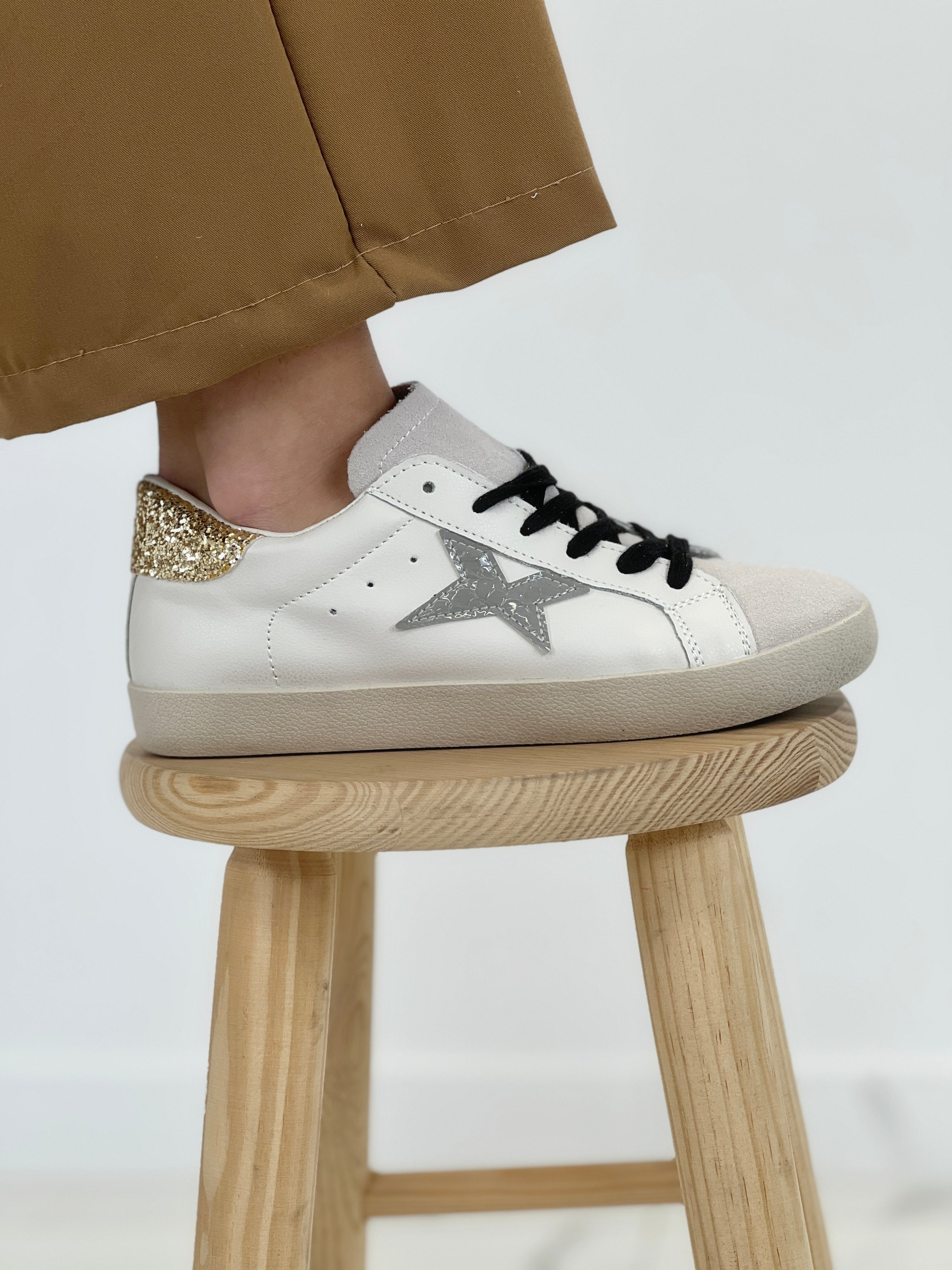 Zapatillas estrella combinada