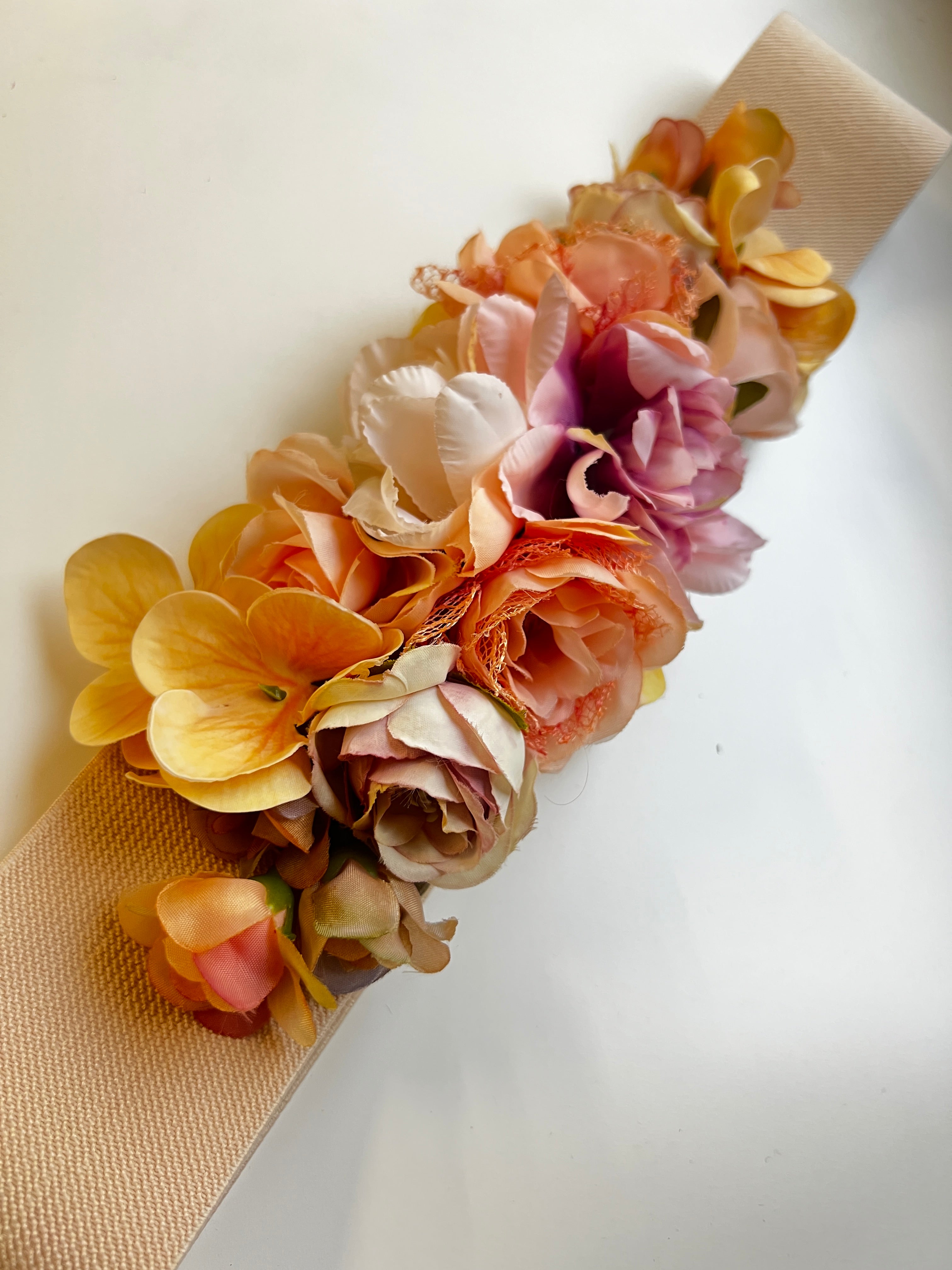 Cinturón floral goma - Zebra&Maduixa®