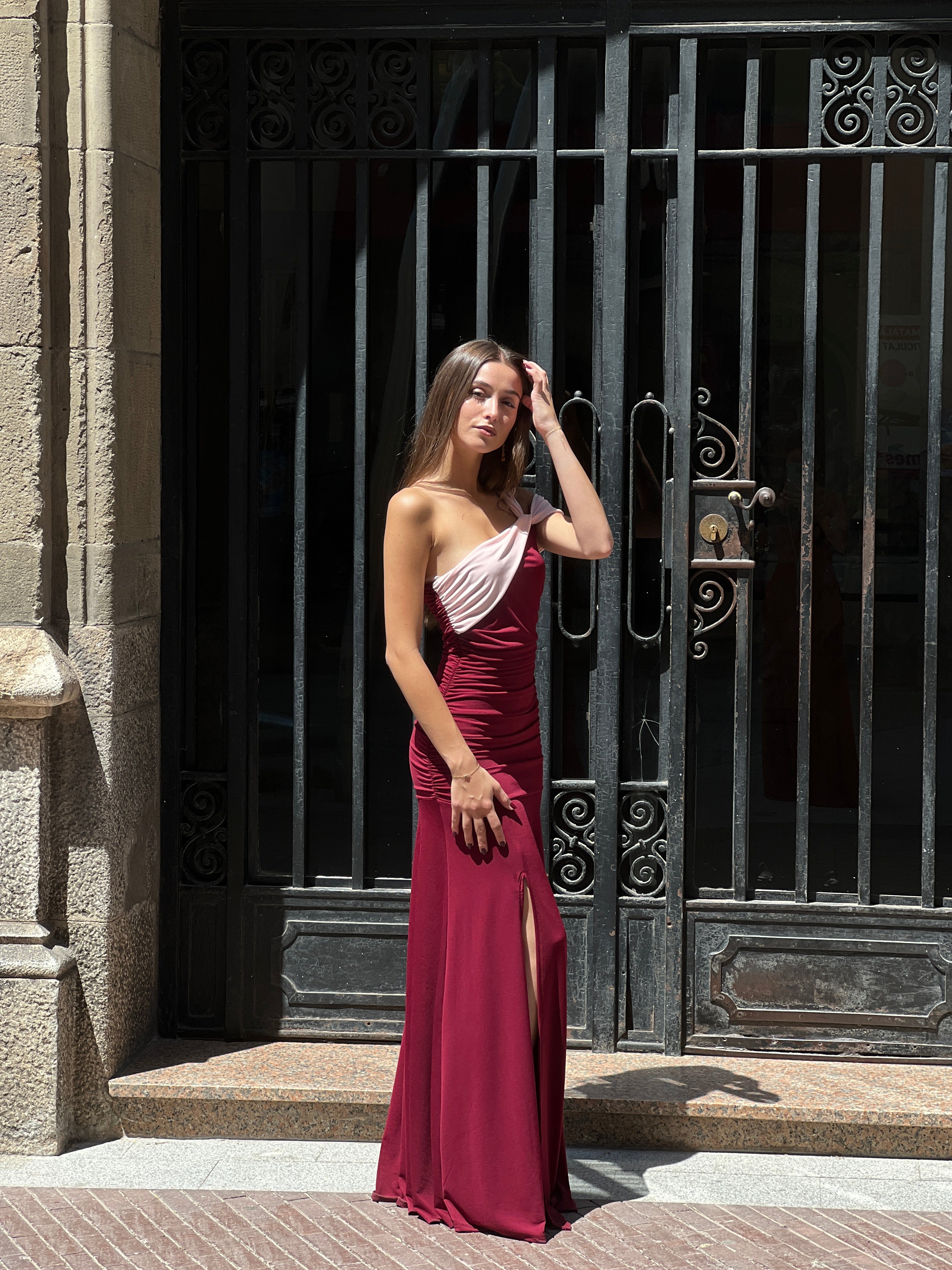 Vestit bicolor Bianca