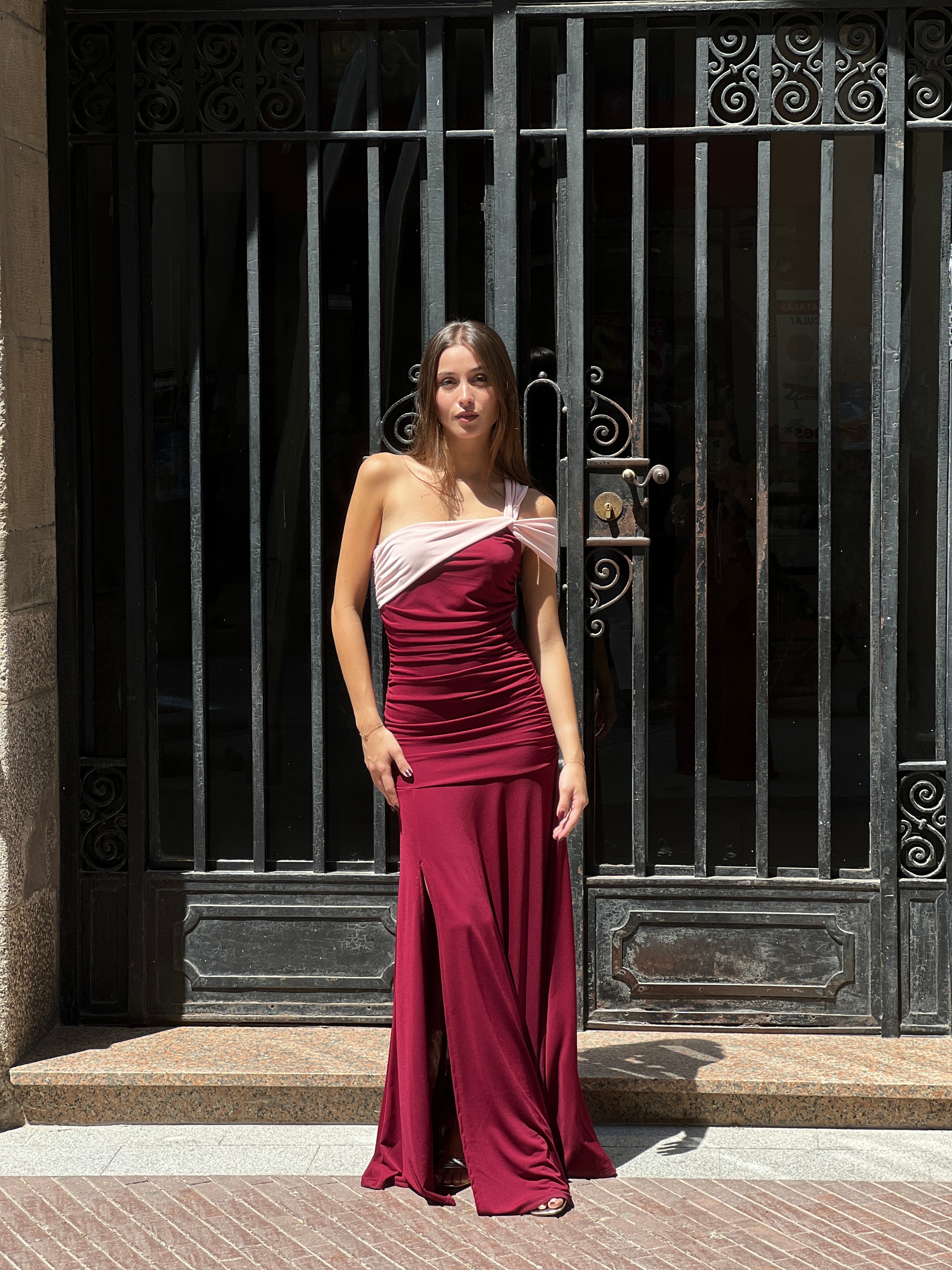 Vestit bicolor Bianca