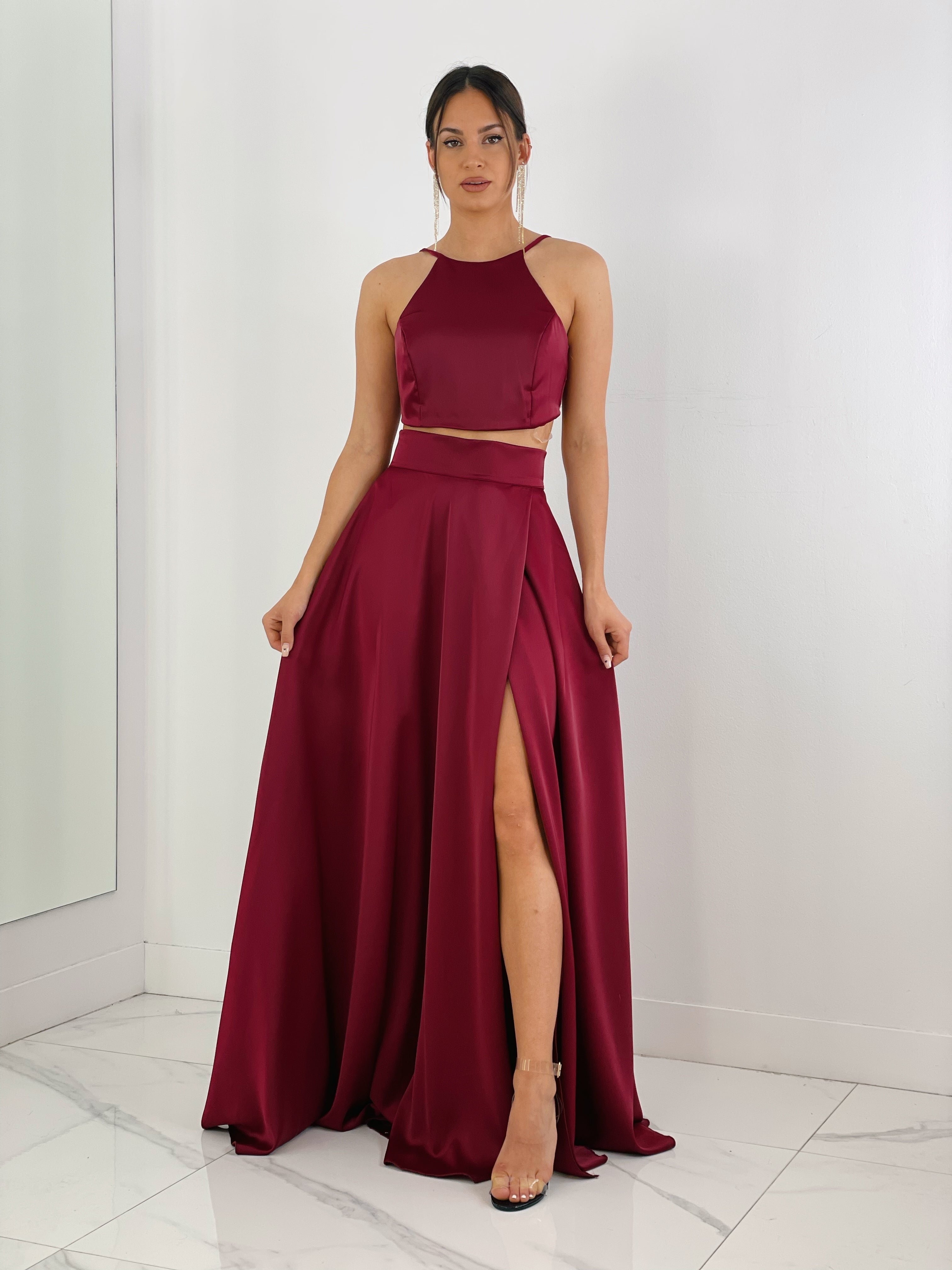 Top crop satén Silvia - Zebra&Maduixa®