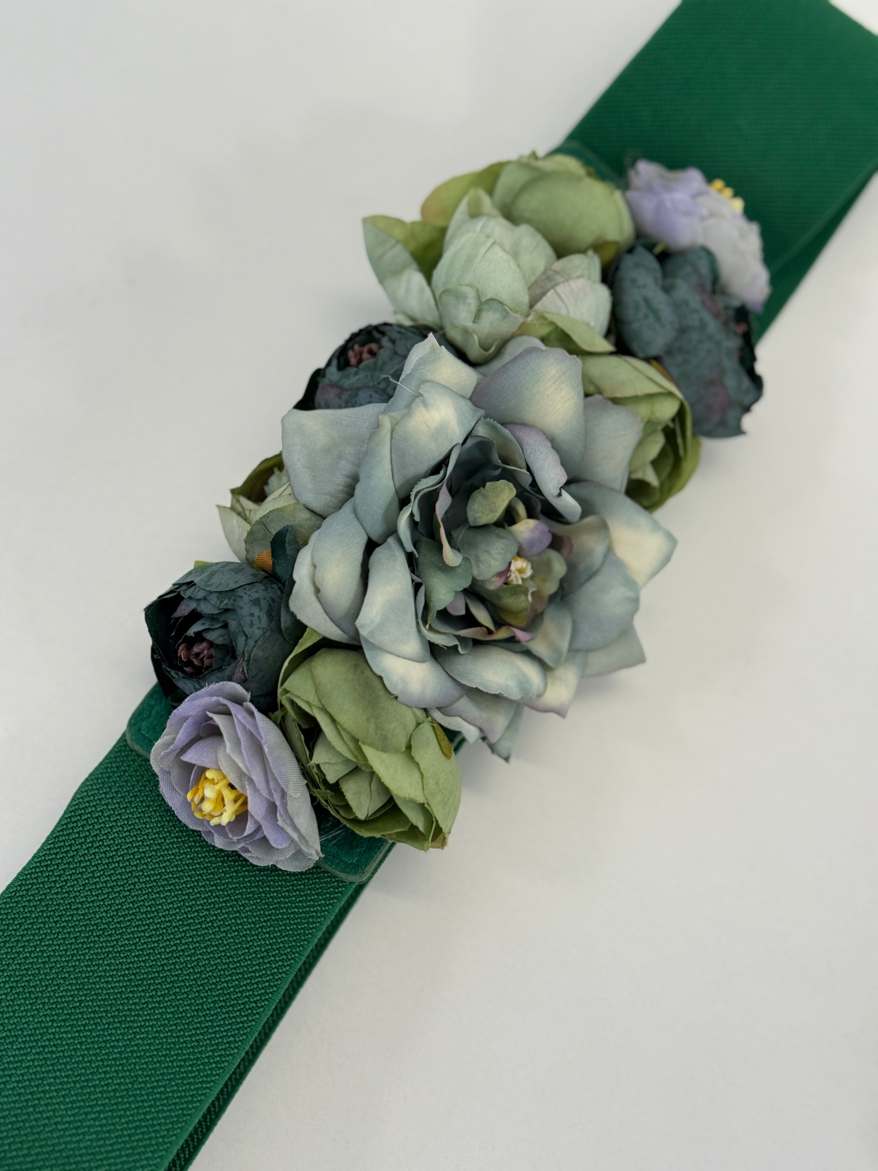 Cinturón floral goma - Zebra&Maduixa®