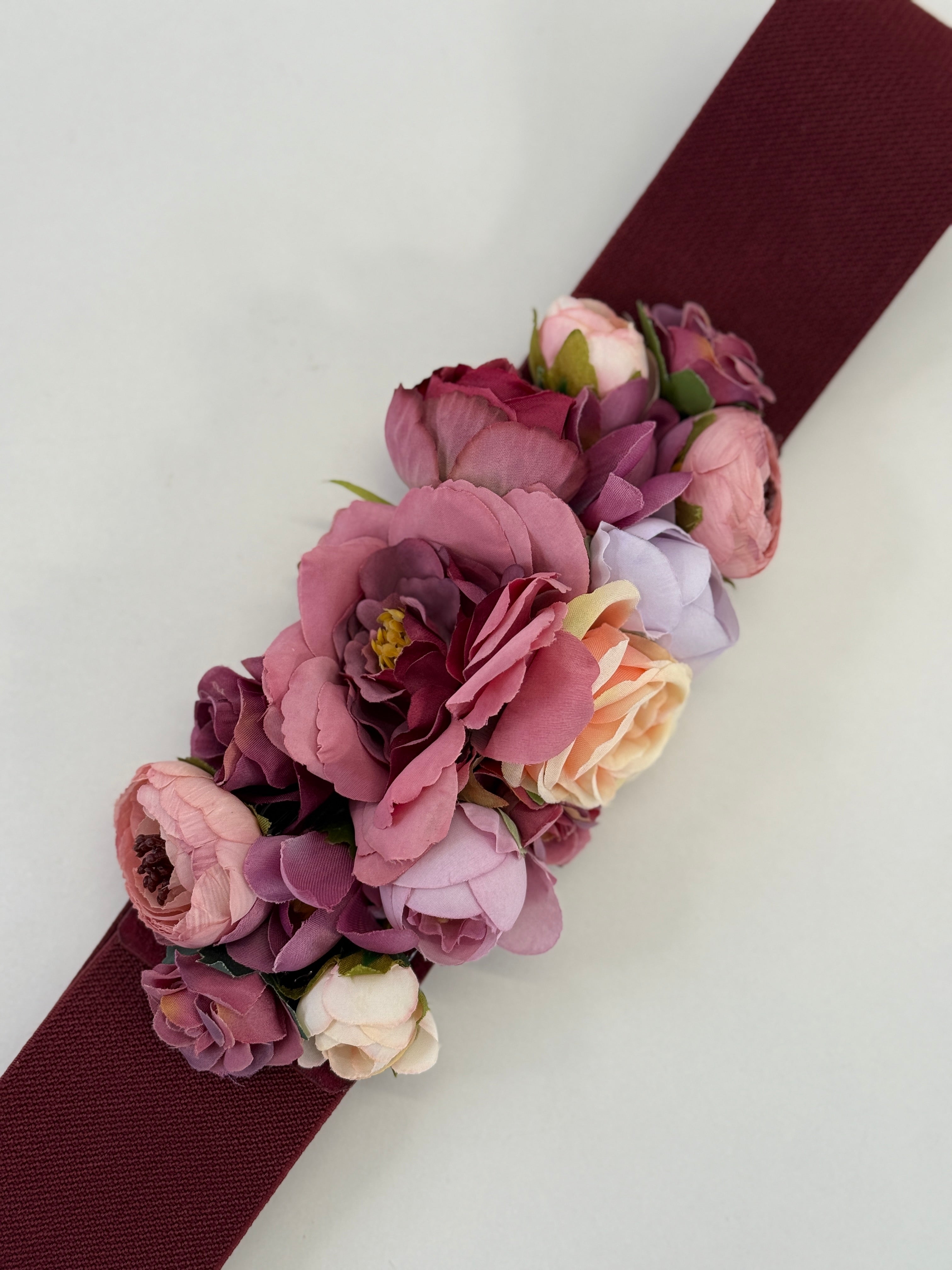 Cinturón floral goma - Zebra&Maduixa®