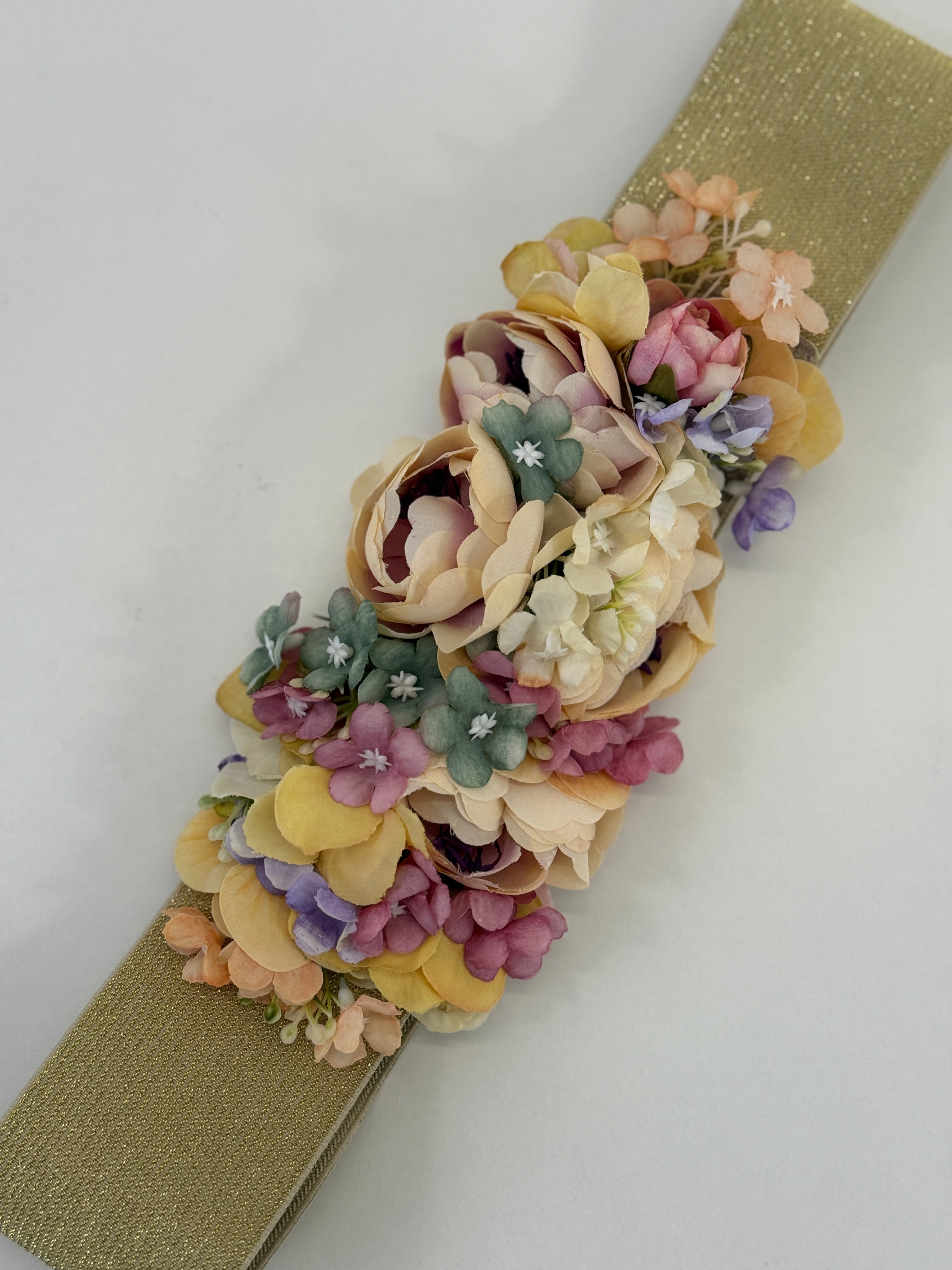 Cinturón floral goma - Zebra&Maduixa®