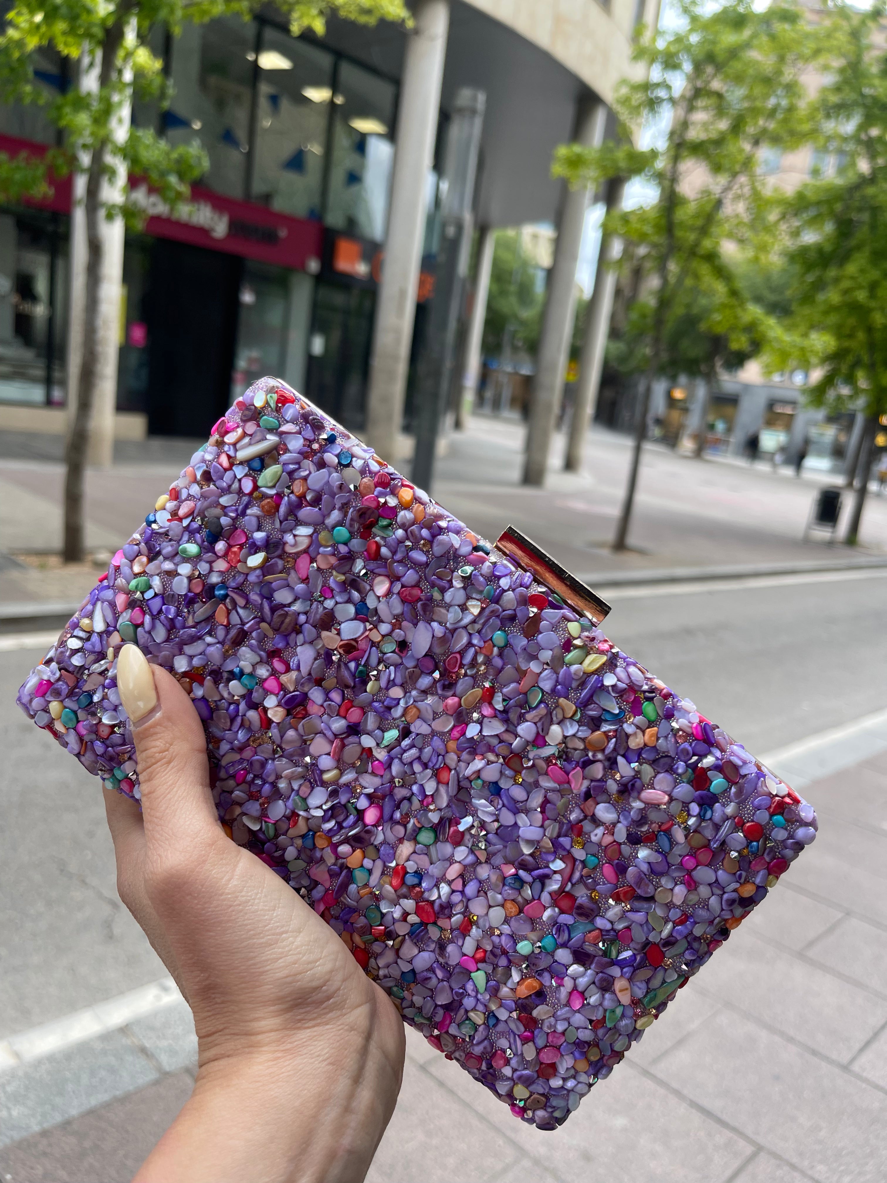 Bolso de mano Amatista