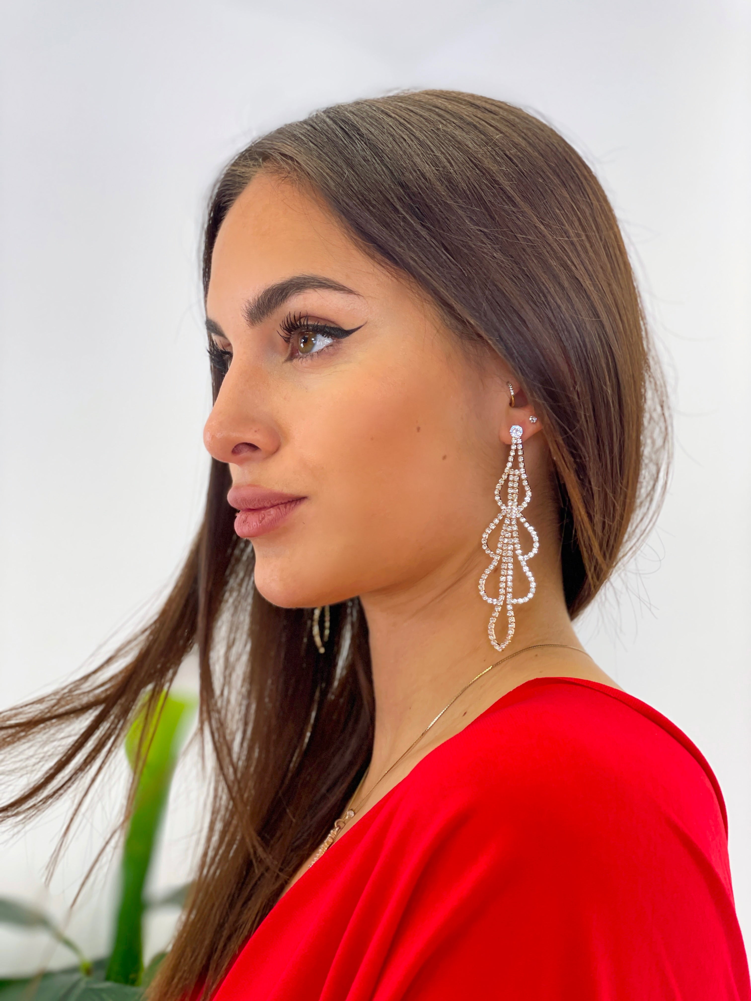 Pendientes árabe pedrería