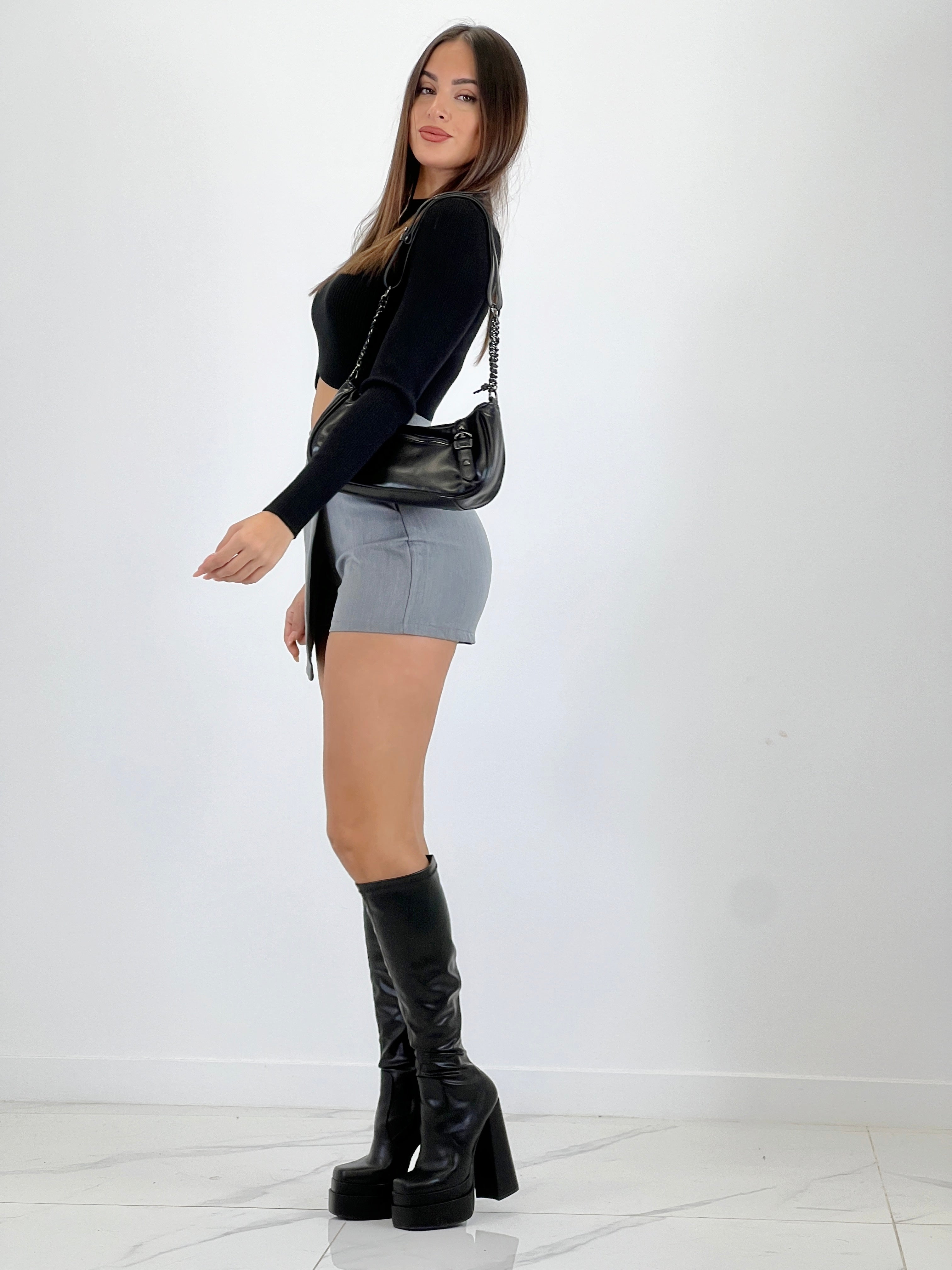 Bota alta plataforma Kobe