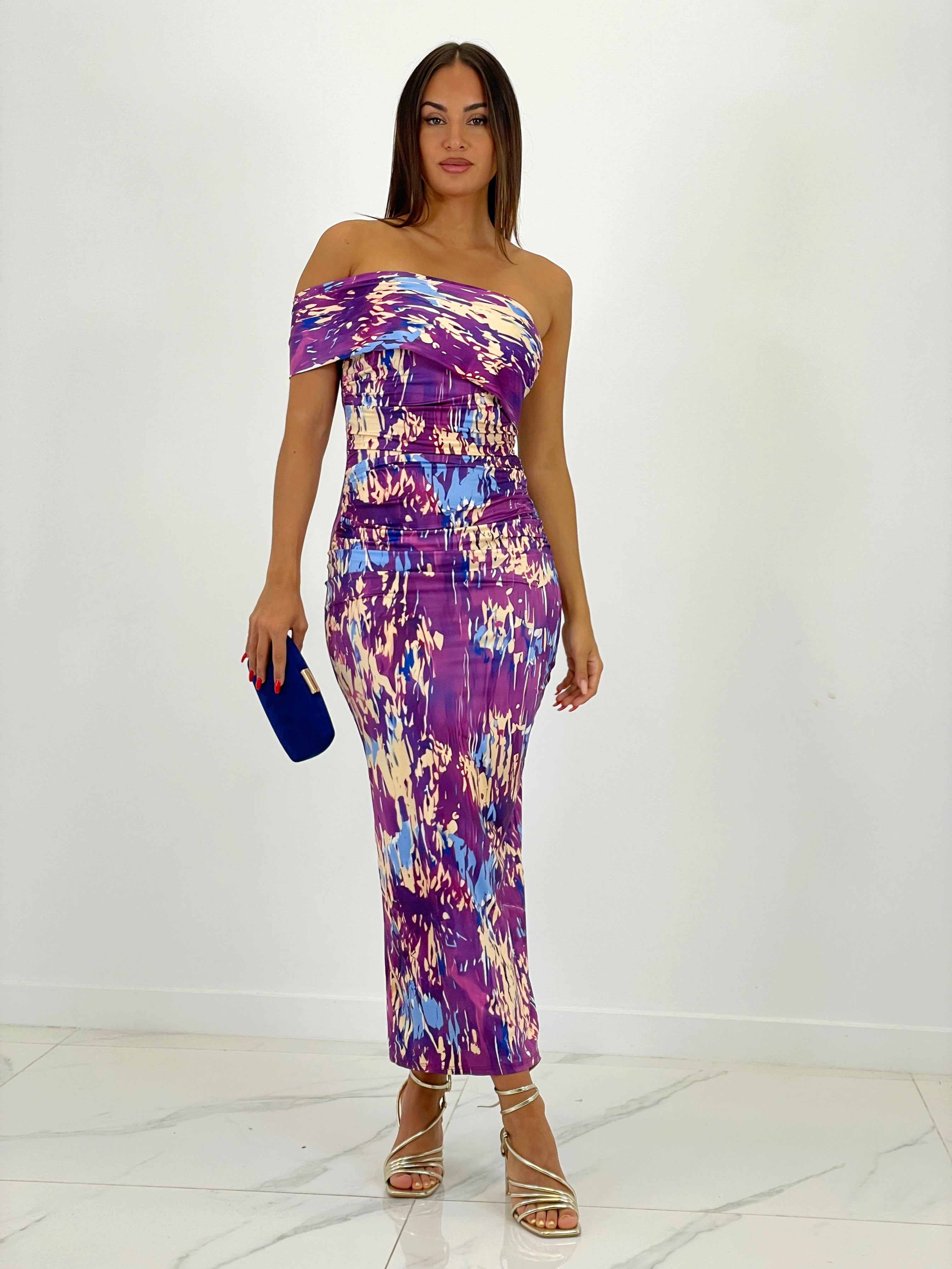 Vestido estampado Amaya