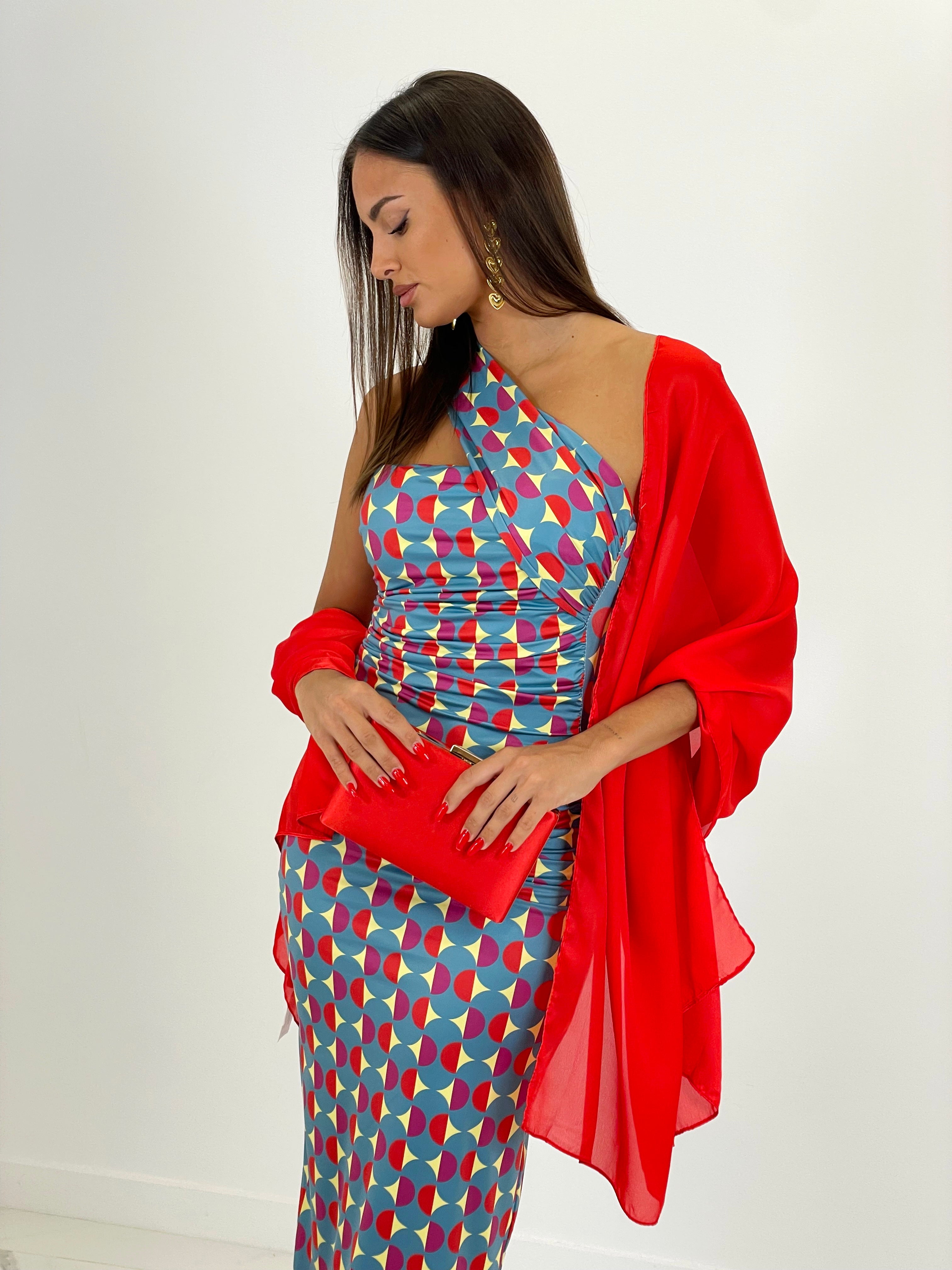 Vestido estampado Aurora