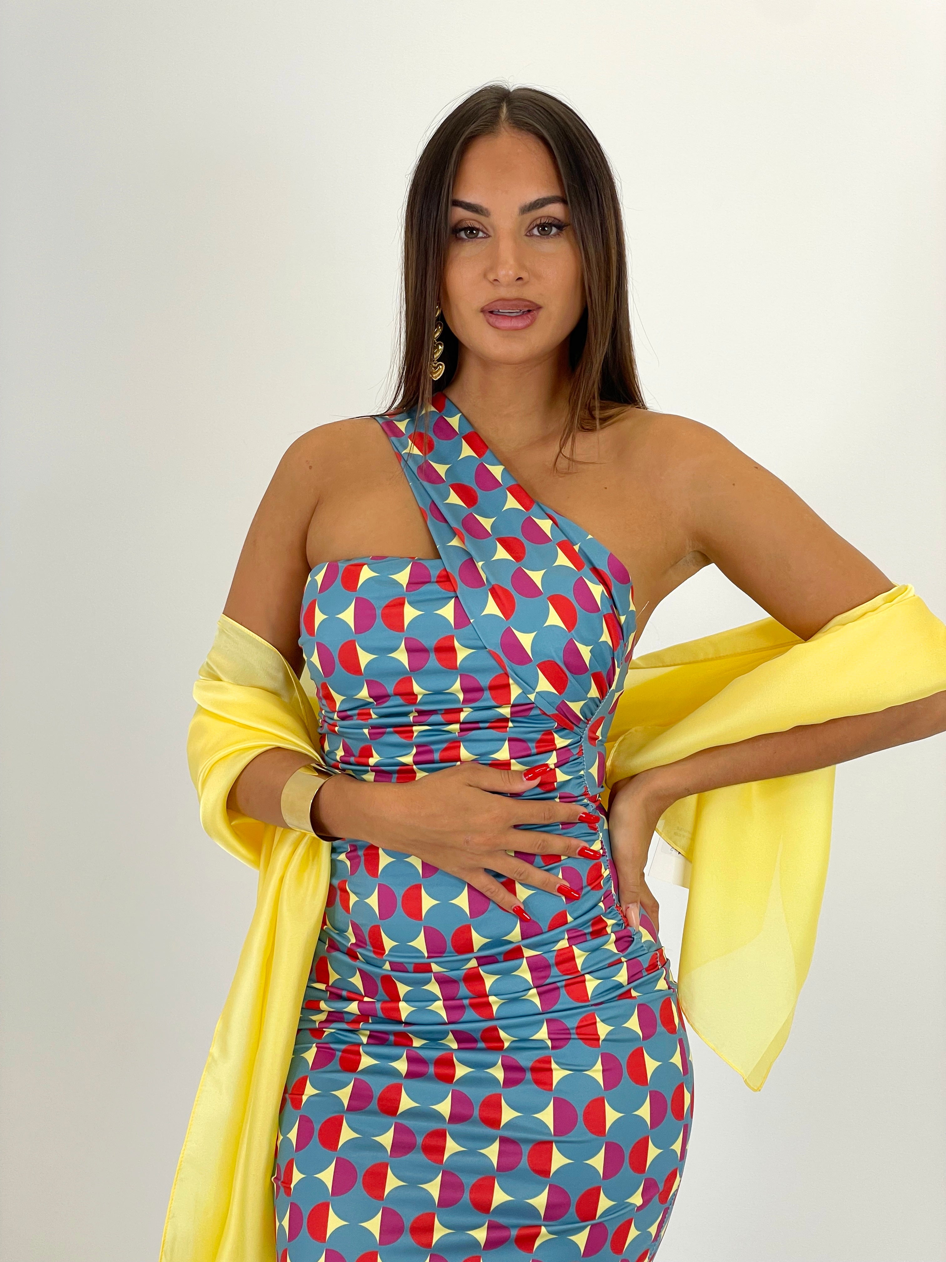 Vestido estampado Aurora