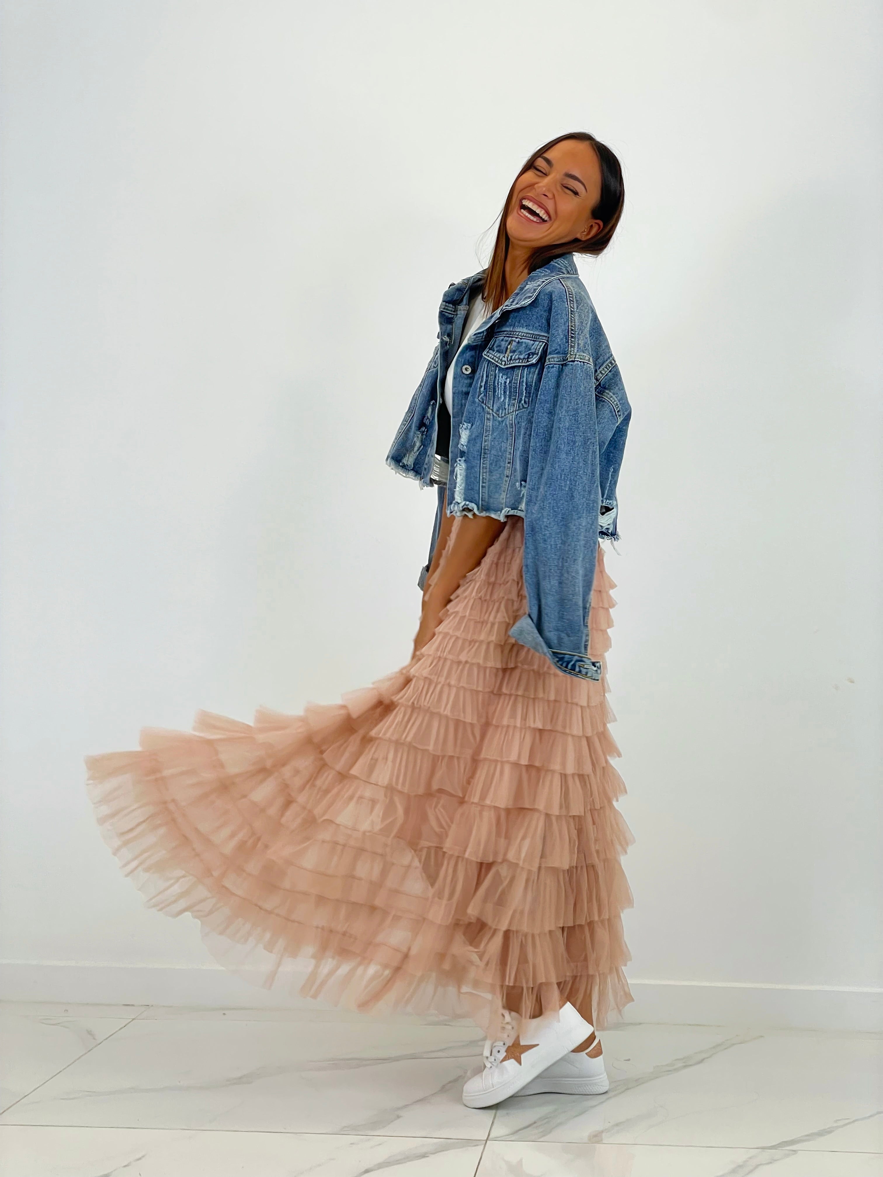 Cazadora Denim Cropped - Zebra&Maduixa®