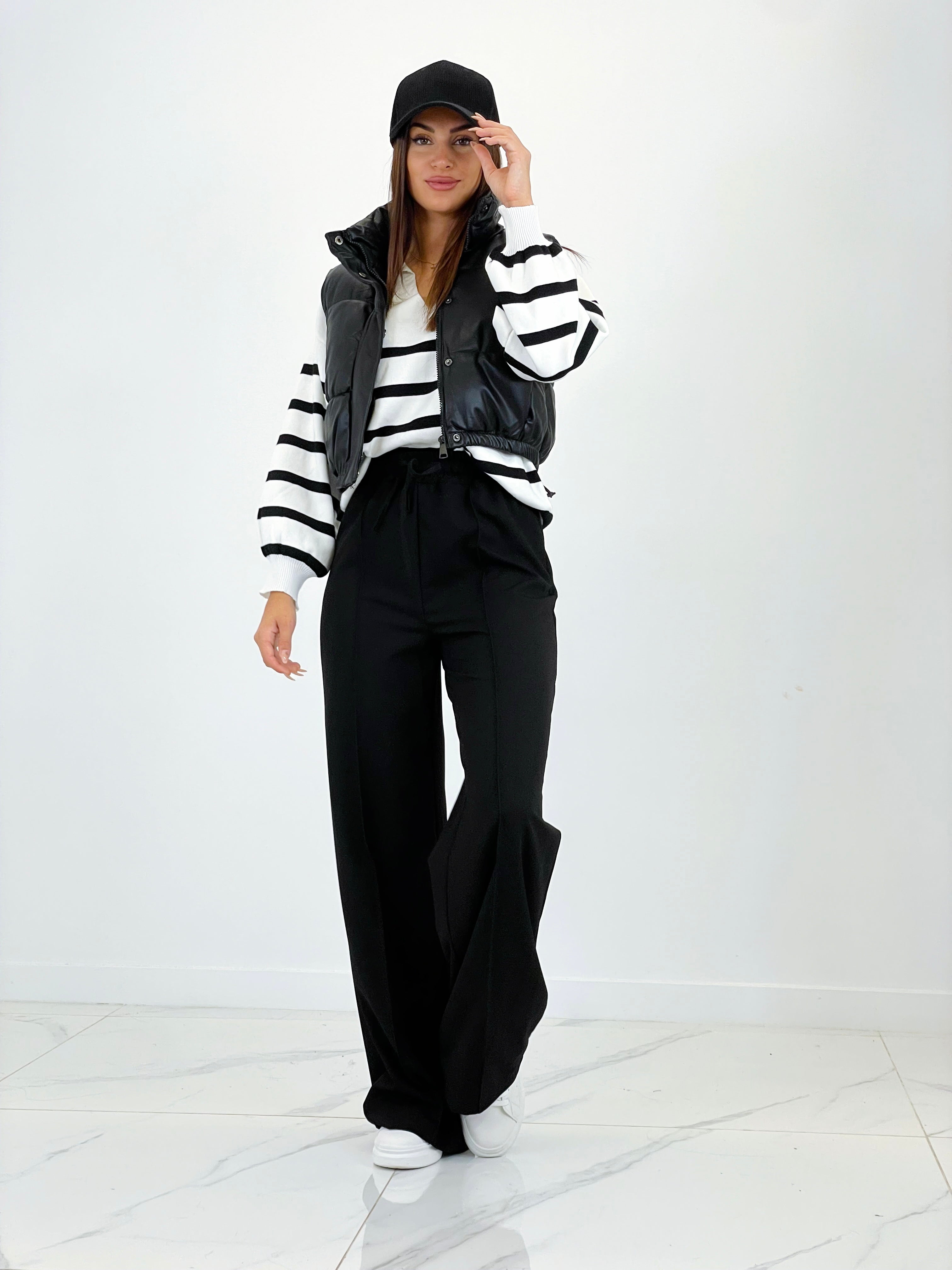 Jersey rayas cuello solapas