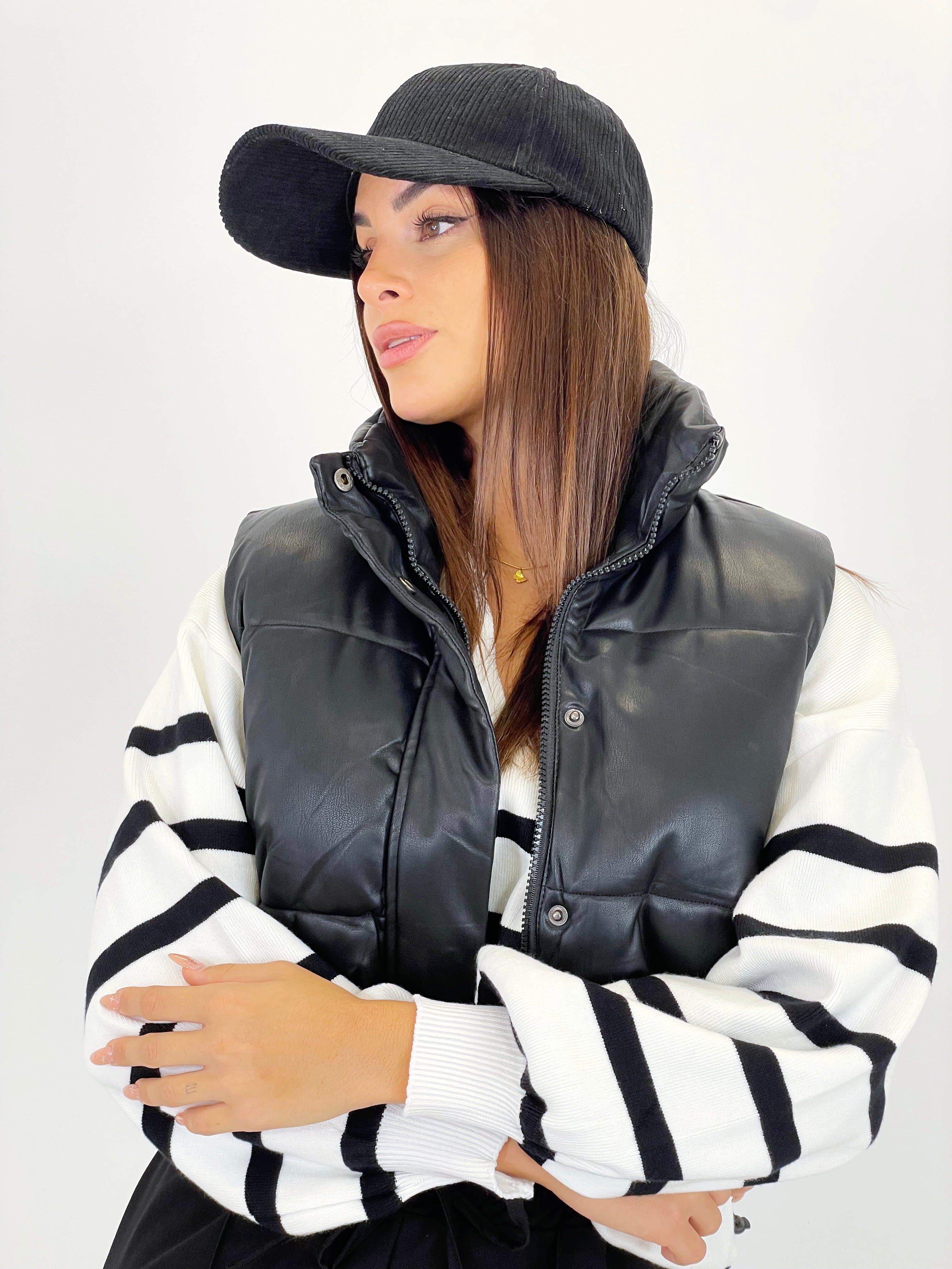 Jersey rayas cuello solapas