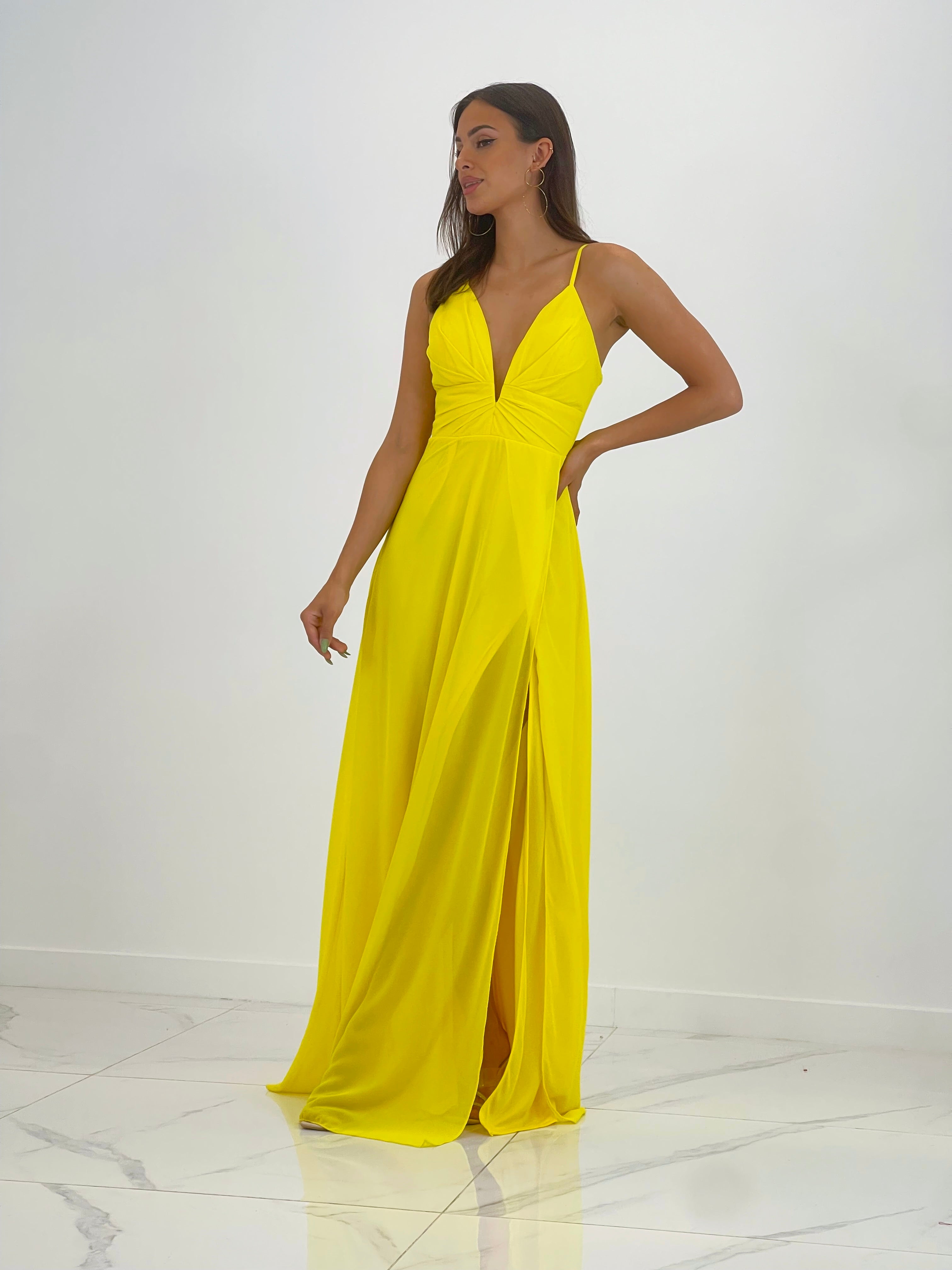 Vestido ceremonia Escote V - Zebra&Maduixa®