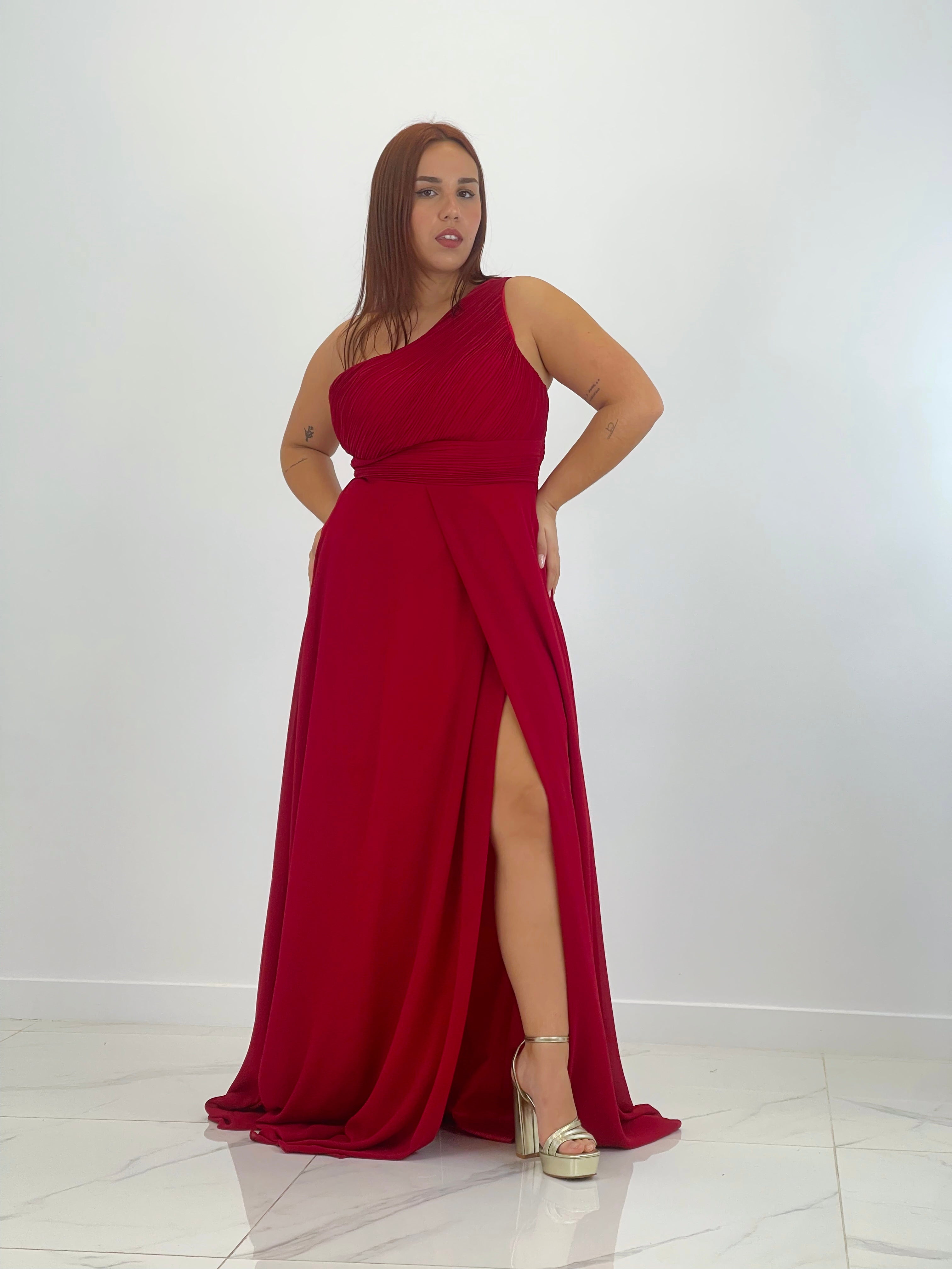 Vestido drapeado romano Julia - Zebra&Maduixa®