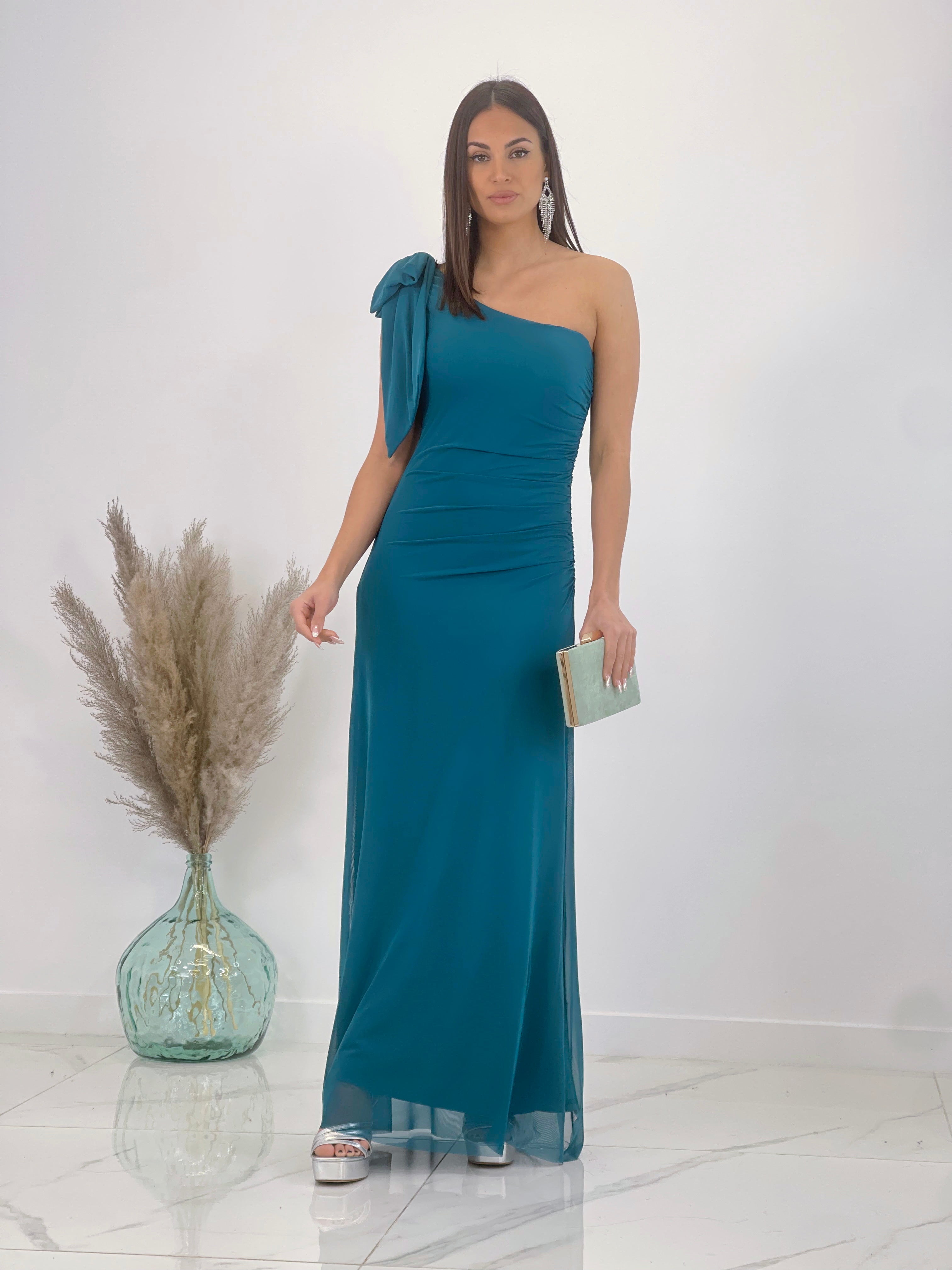 Vestido lazo ceremonia Tamara