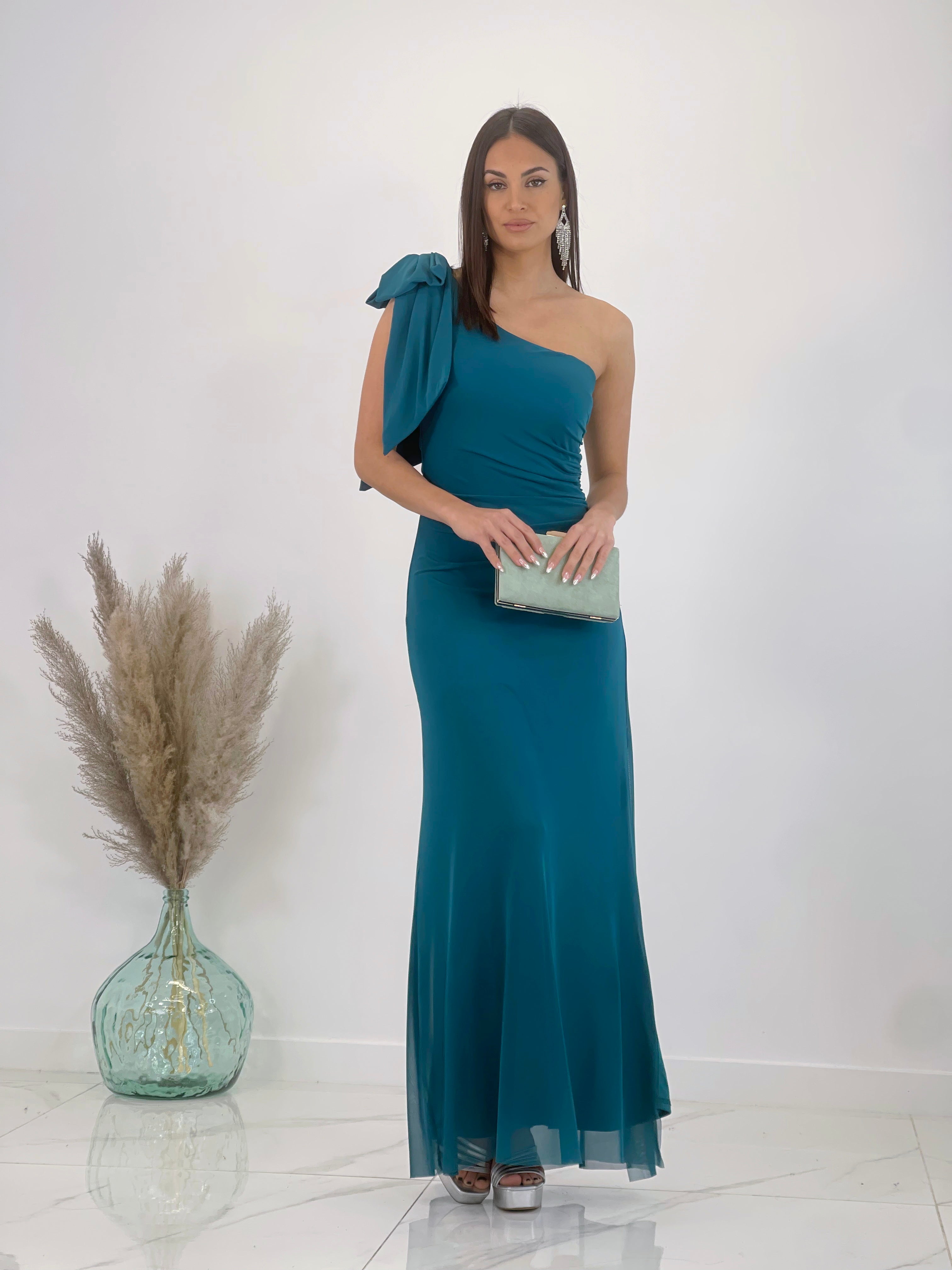 Vestido lazo ceremonia Tamara