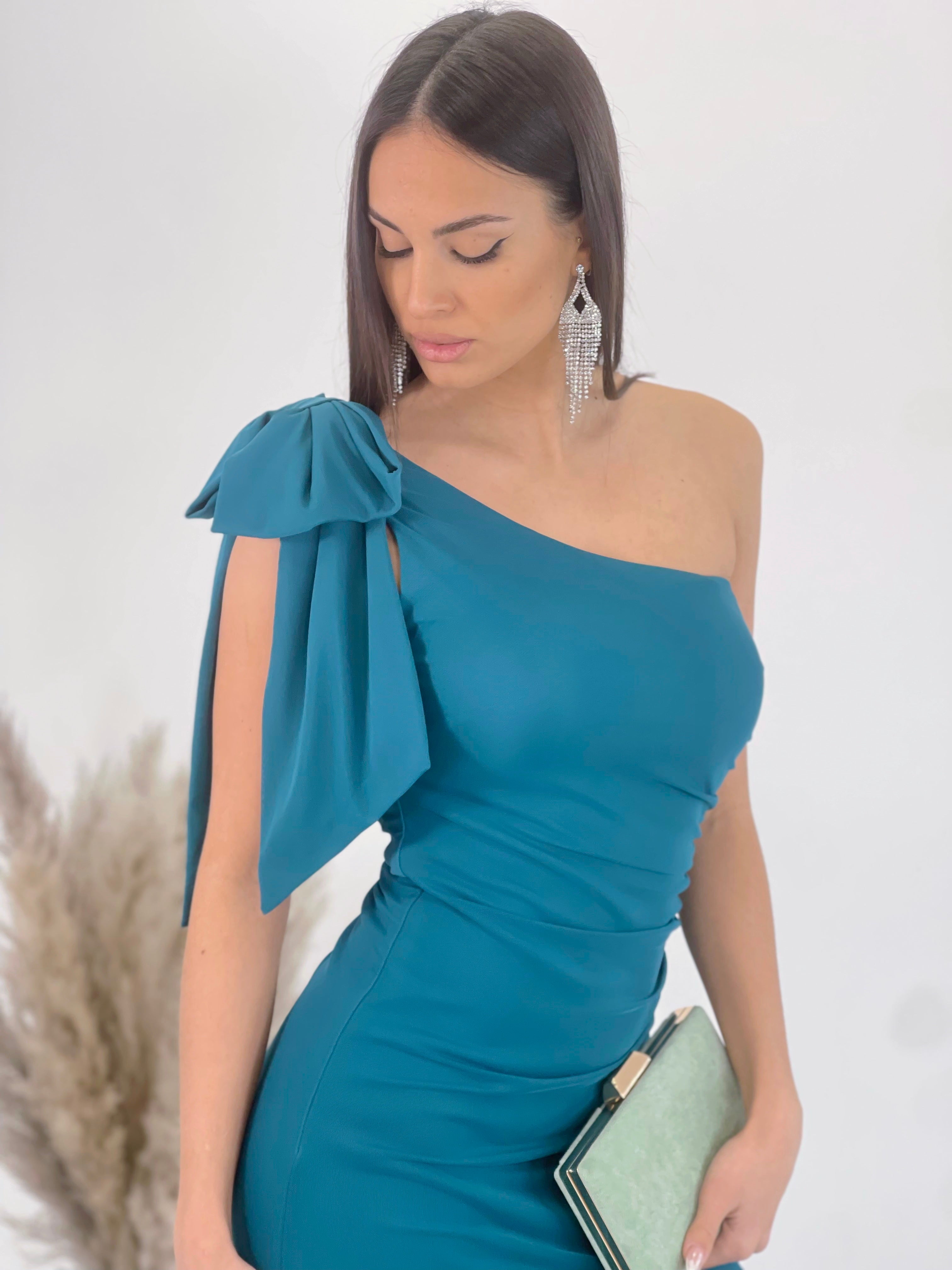 Vestido lazo ceremonia Tamara