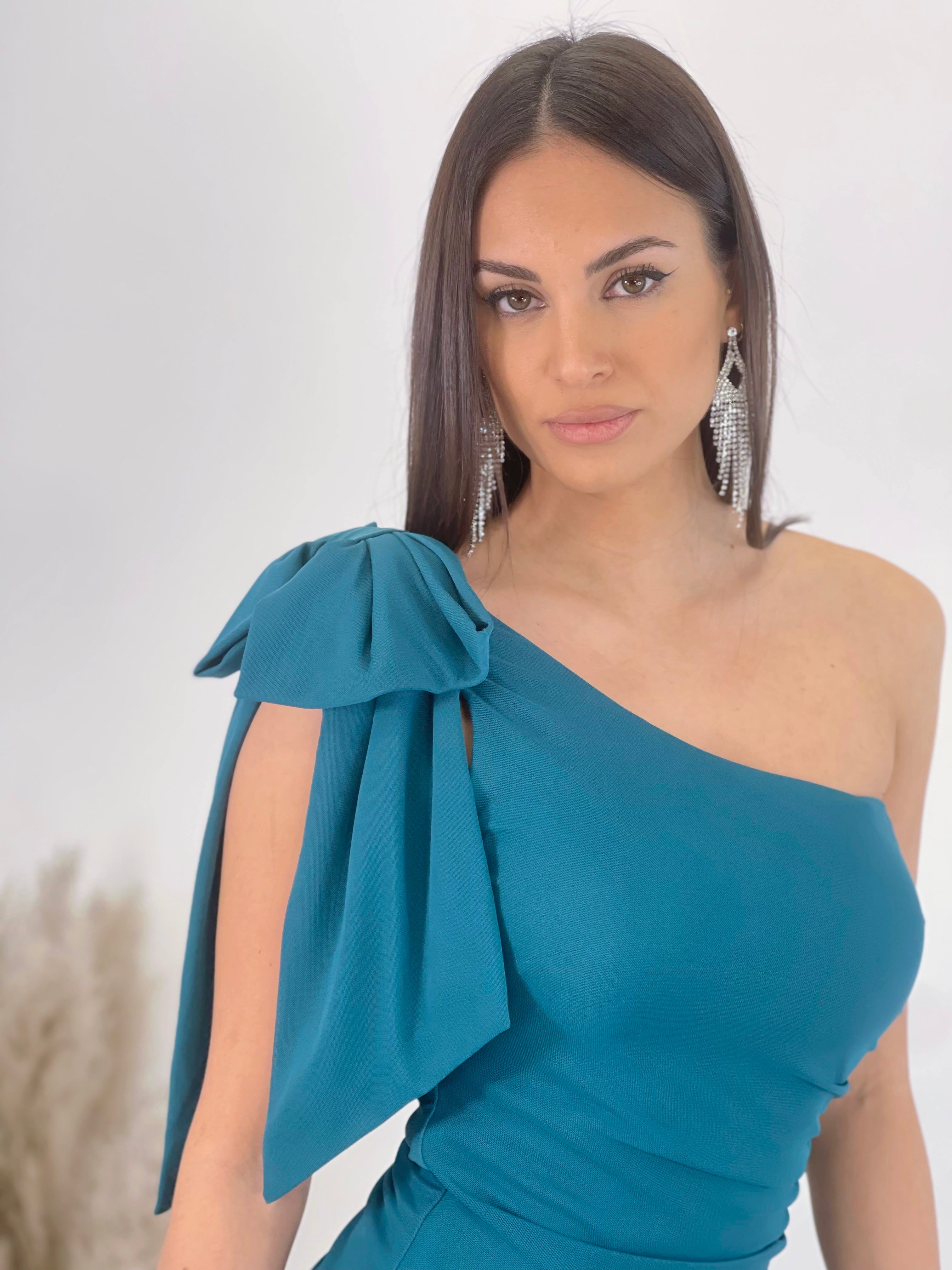 Vestido lazo ceremonia Tamara