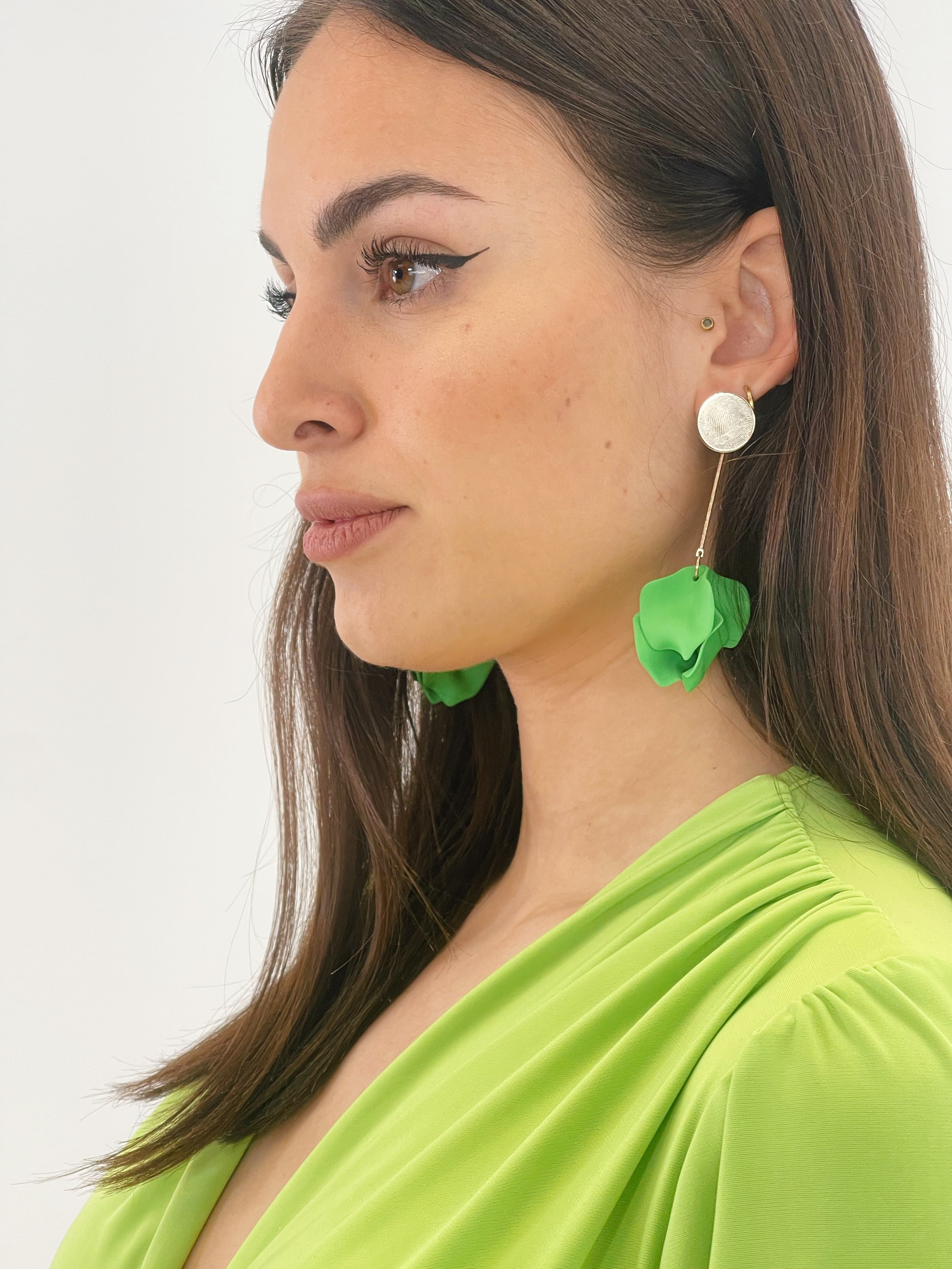 Arracades pètals ram