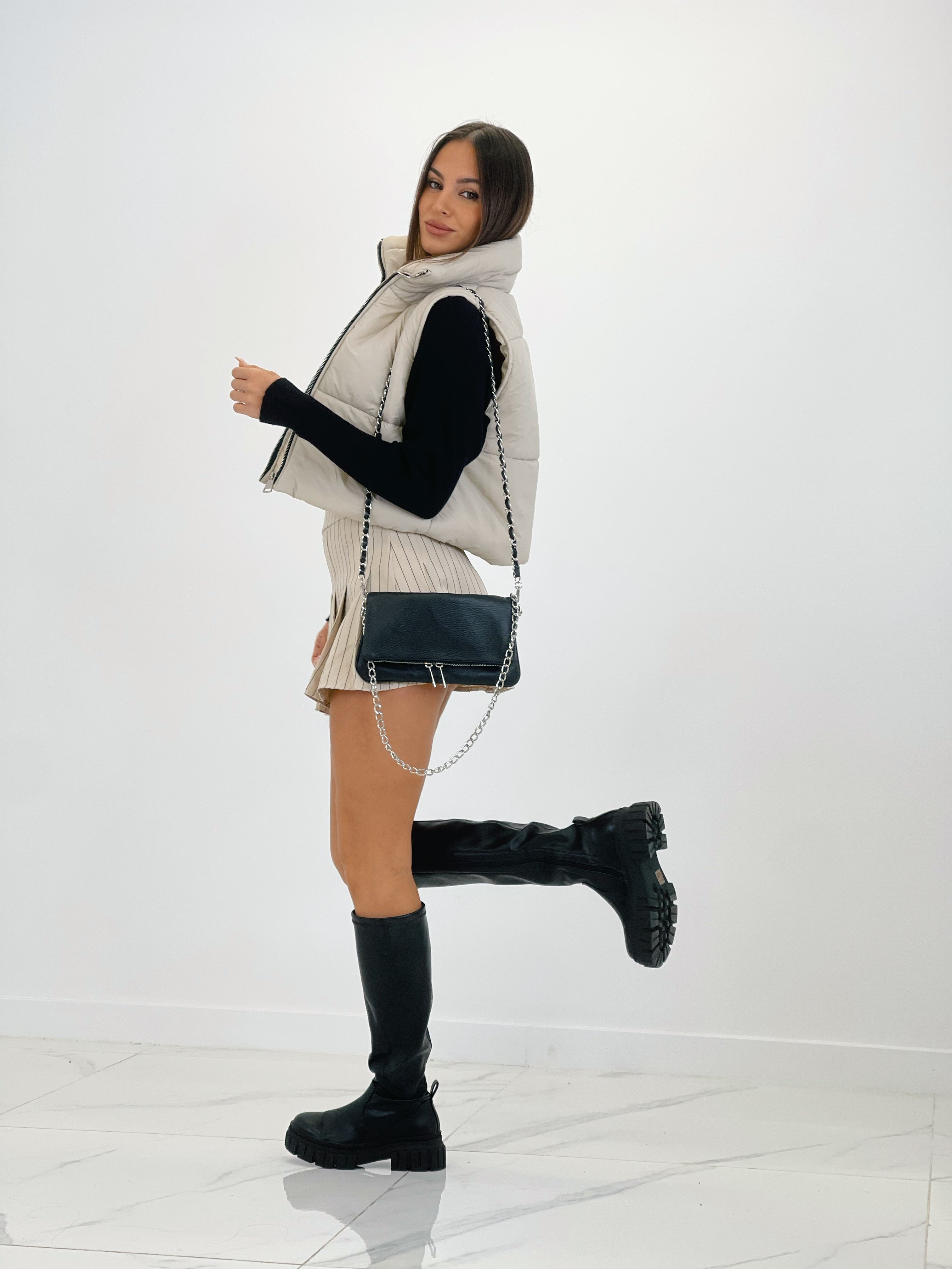 Bolso piel cadenas - Zebra&Maduixa®