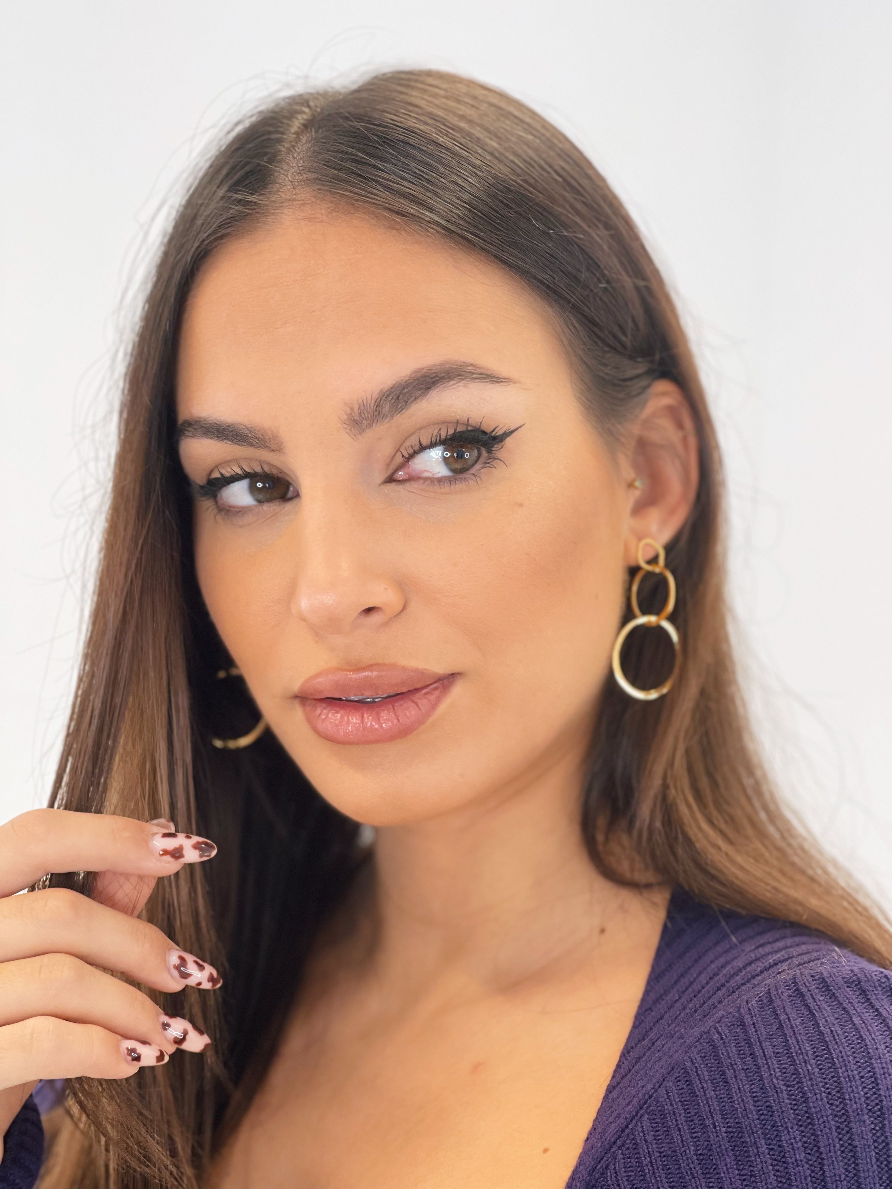 Pendientes aros redondos