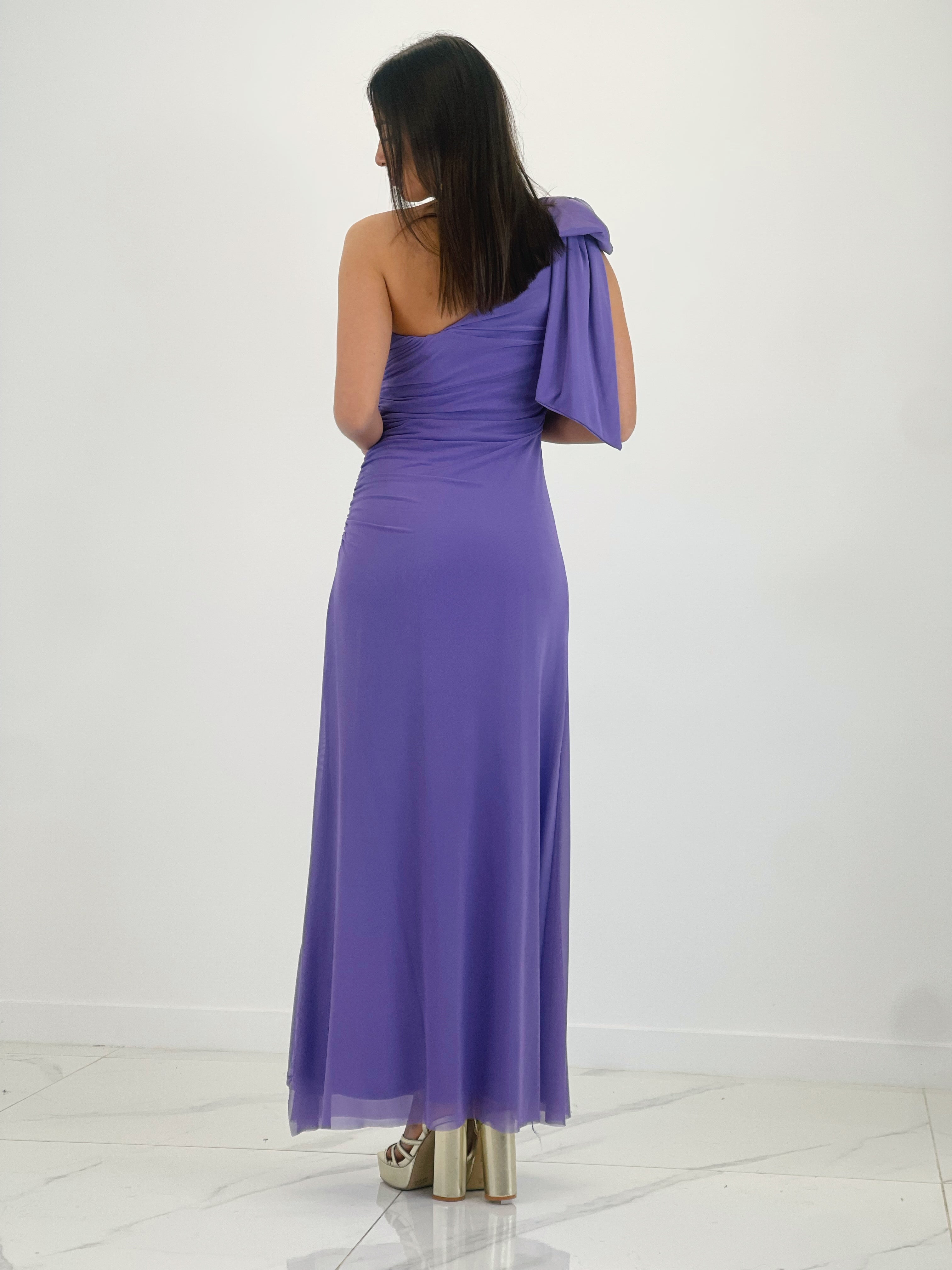 Vestido lazo ceremonia Tamara