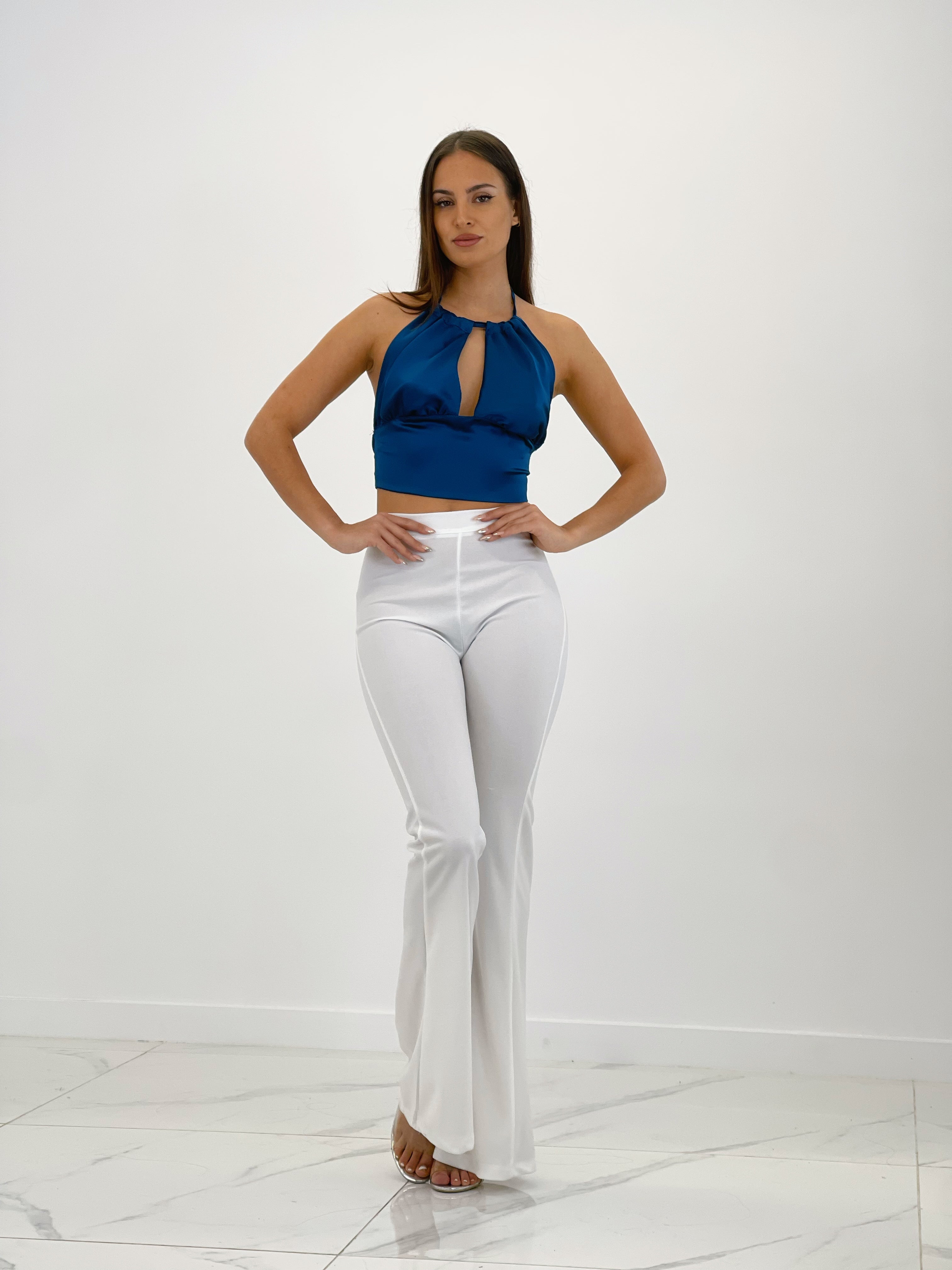 Top halter satén - Zebra&Maduixa®