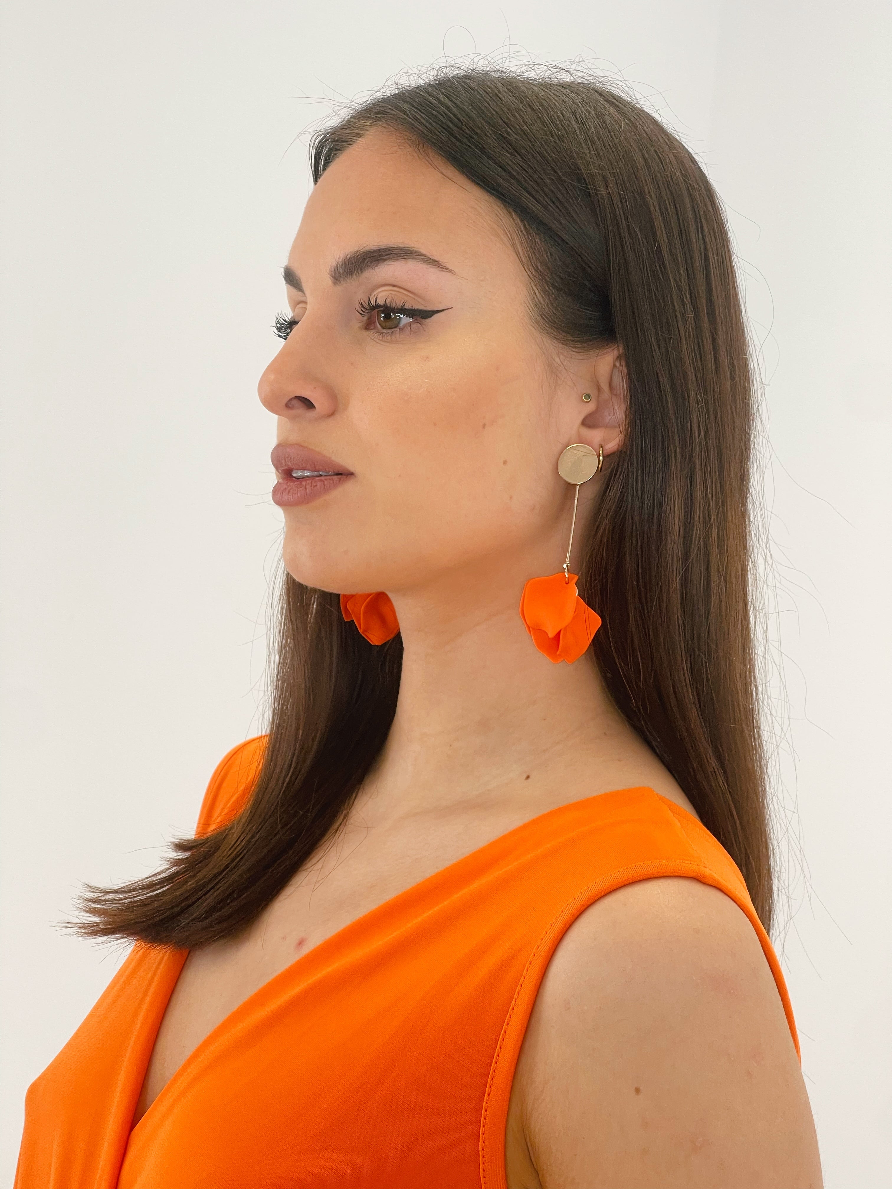 Arracades pètals ram