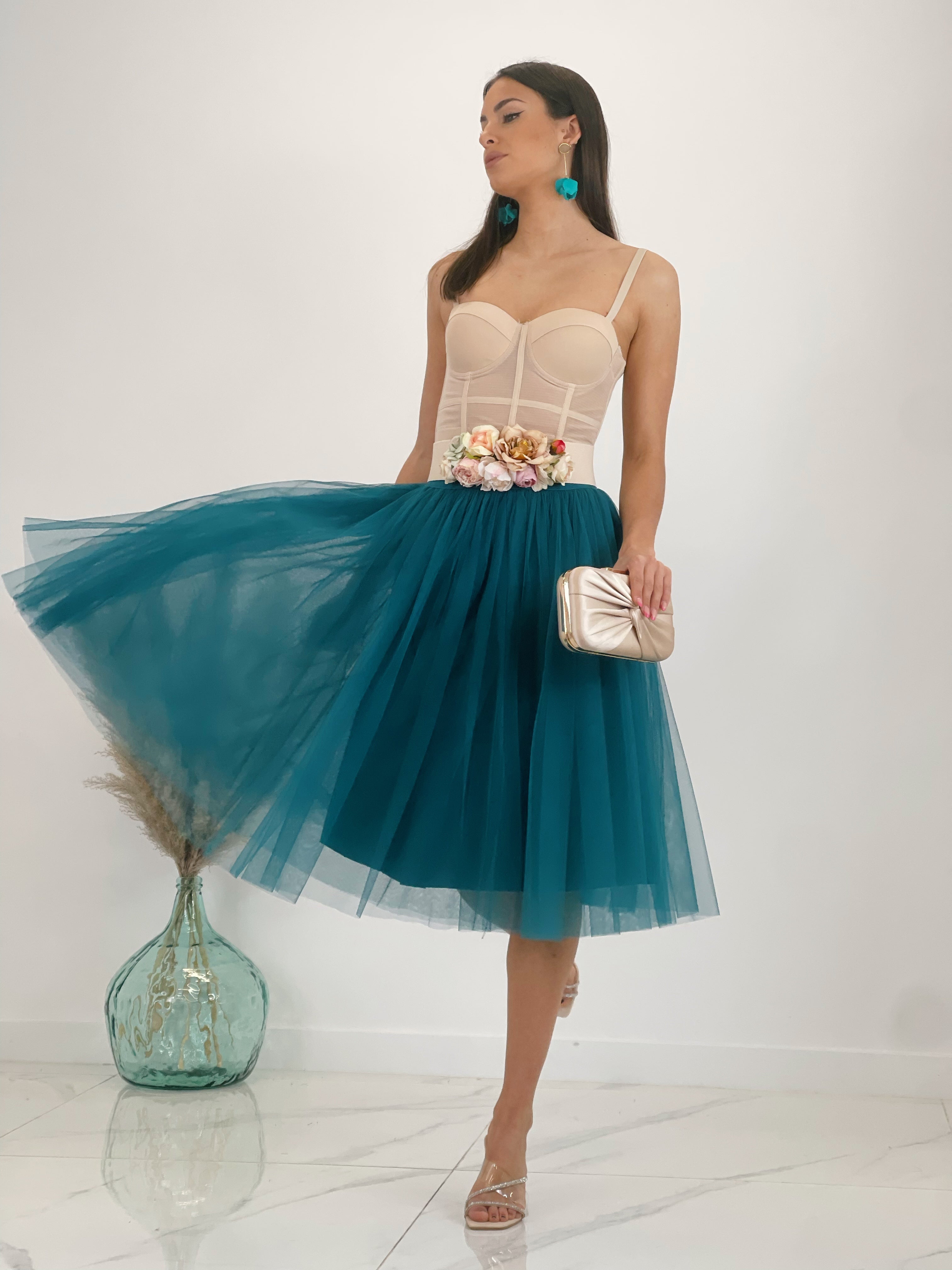 Falda Tul midi - Zebra&Maduixa®