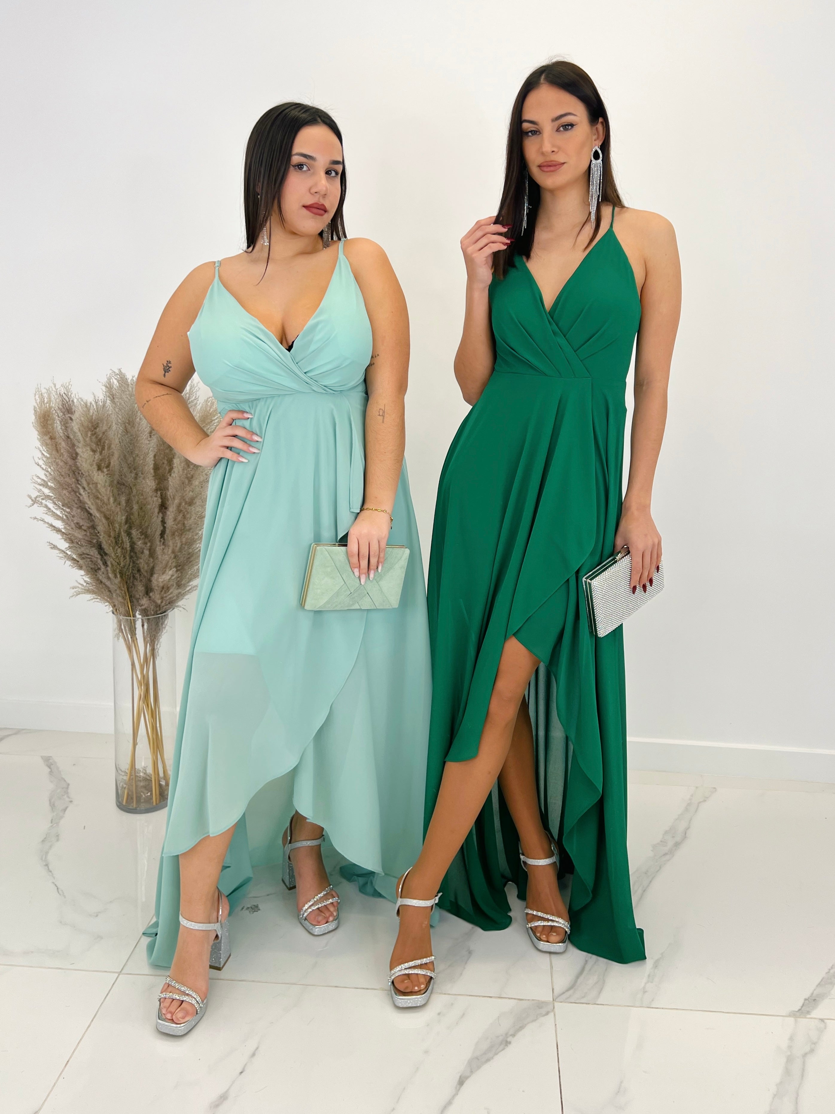 Vestido drapeado cruzado Flex - Zebra&Maduixa®