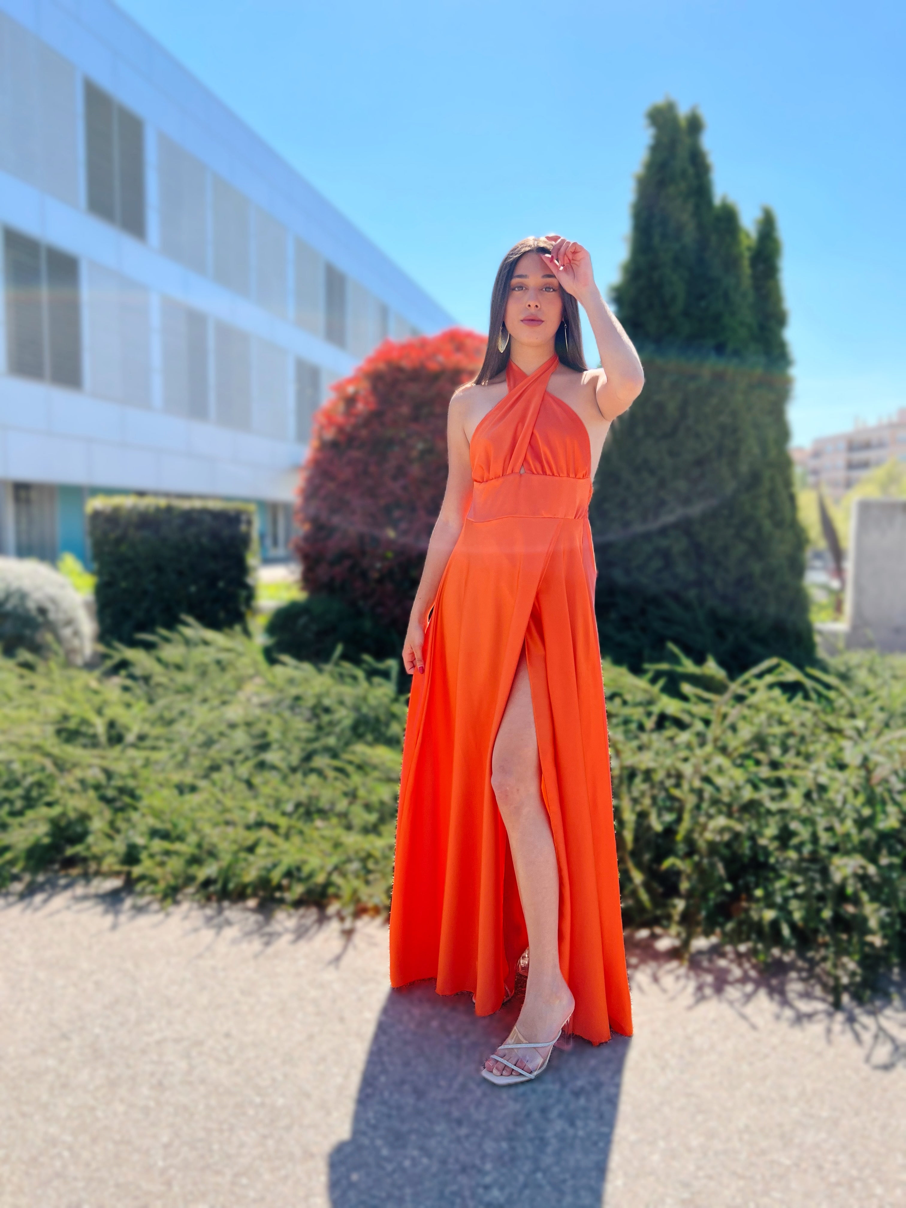 Vestido satinado multiposición - Zebra&Maduixa®