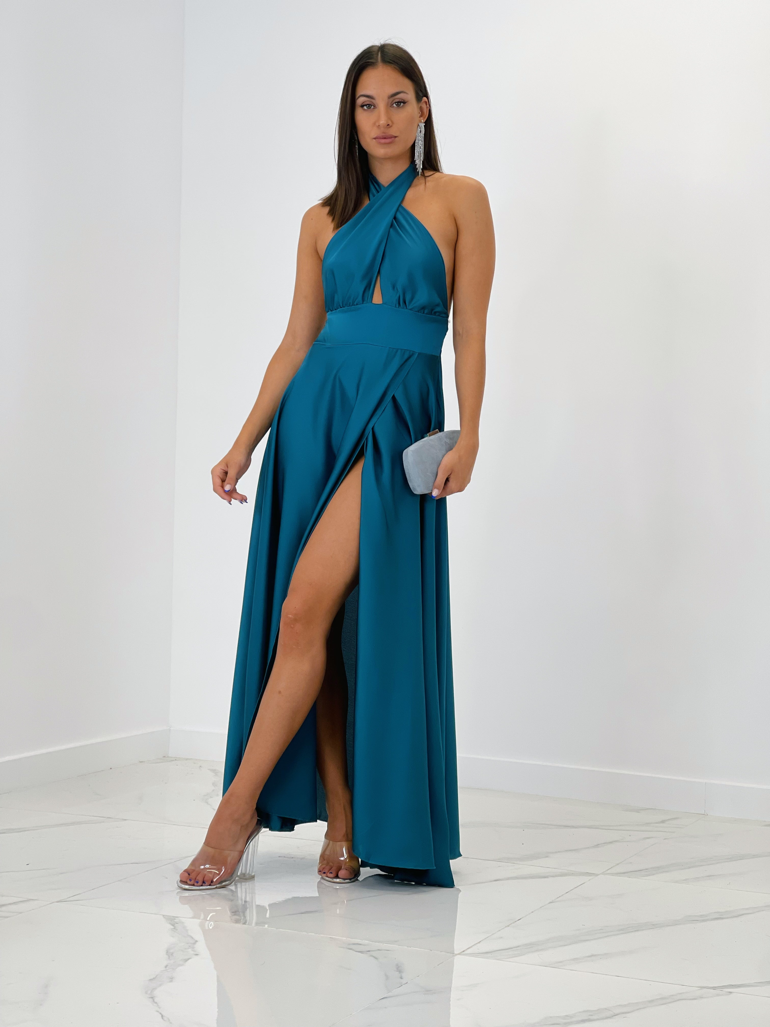 Vestido satinado multiposición - Zebra&Maduixa®