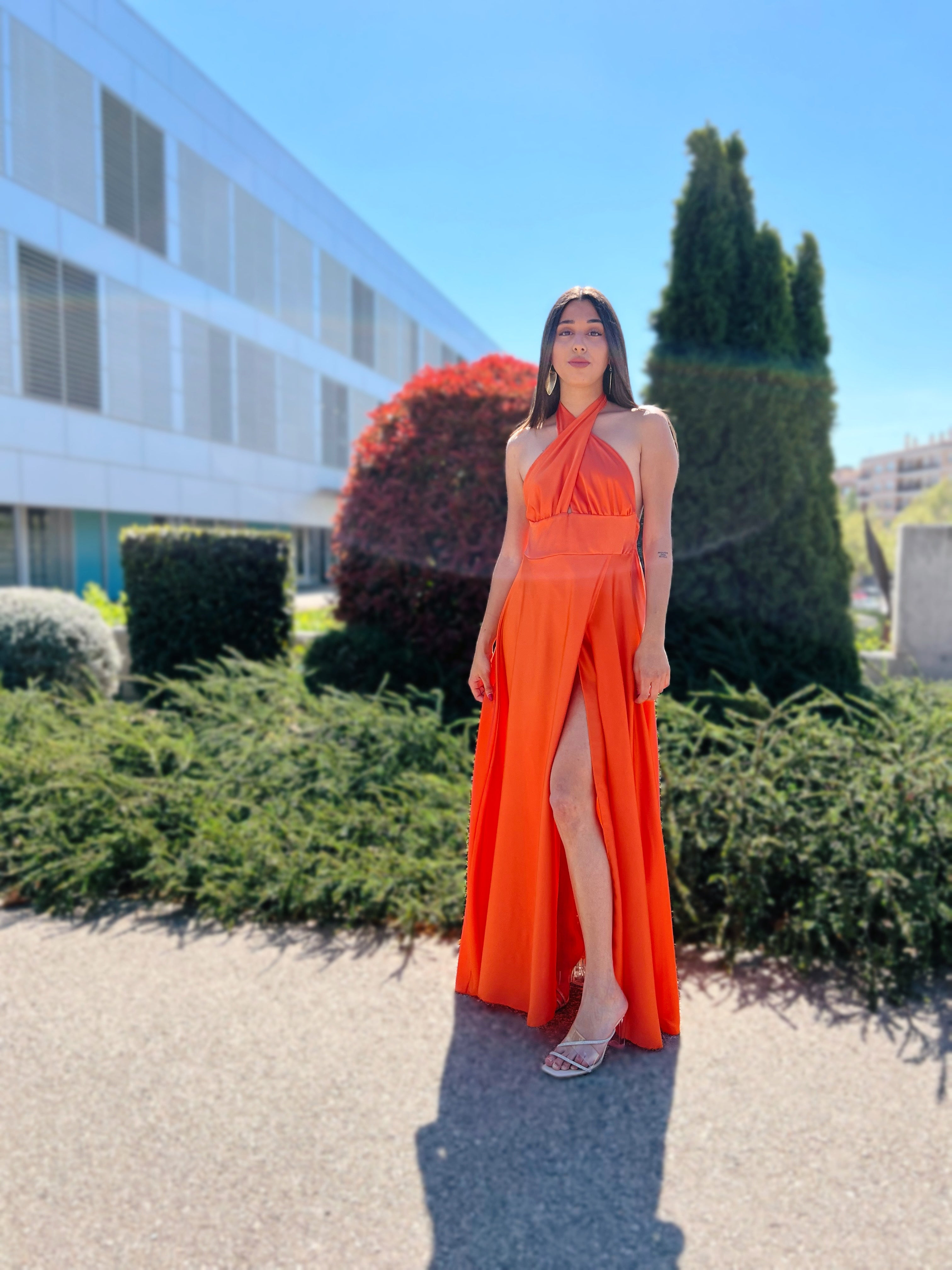 Vestido satinado multiposición - Zebra&Maduixa®