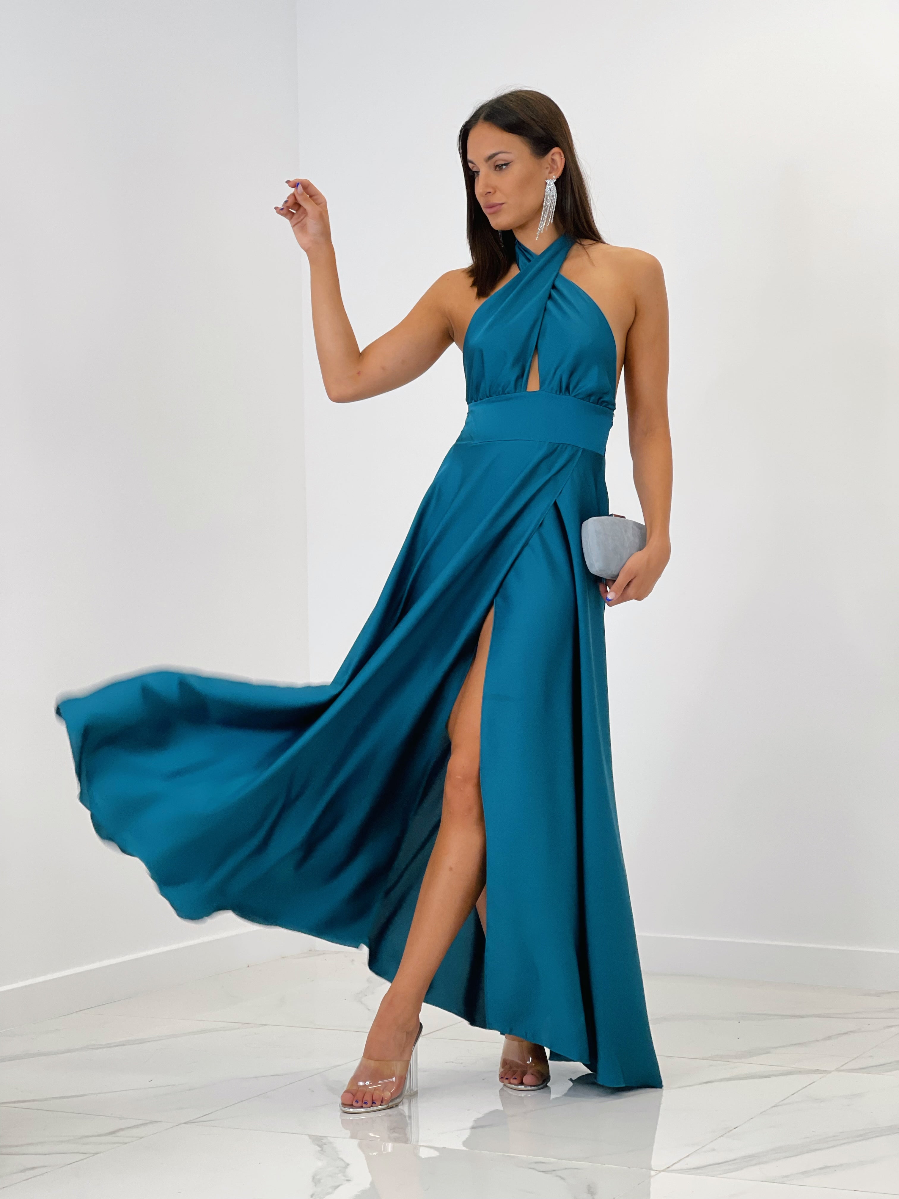 Vestido satinado multiposición - Zebra&Maduixa®