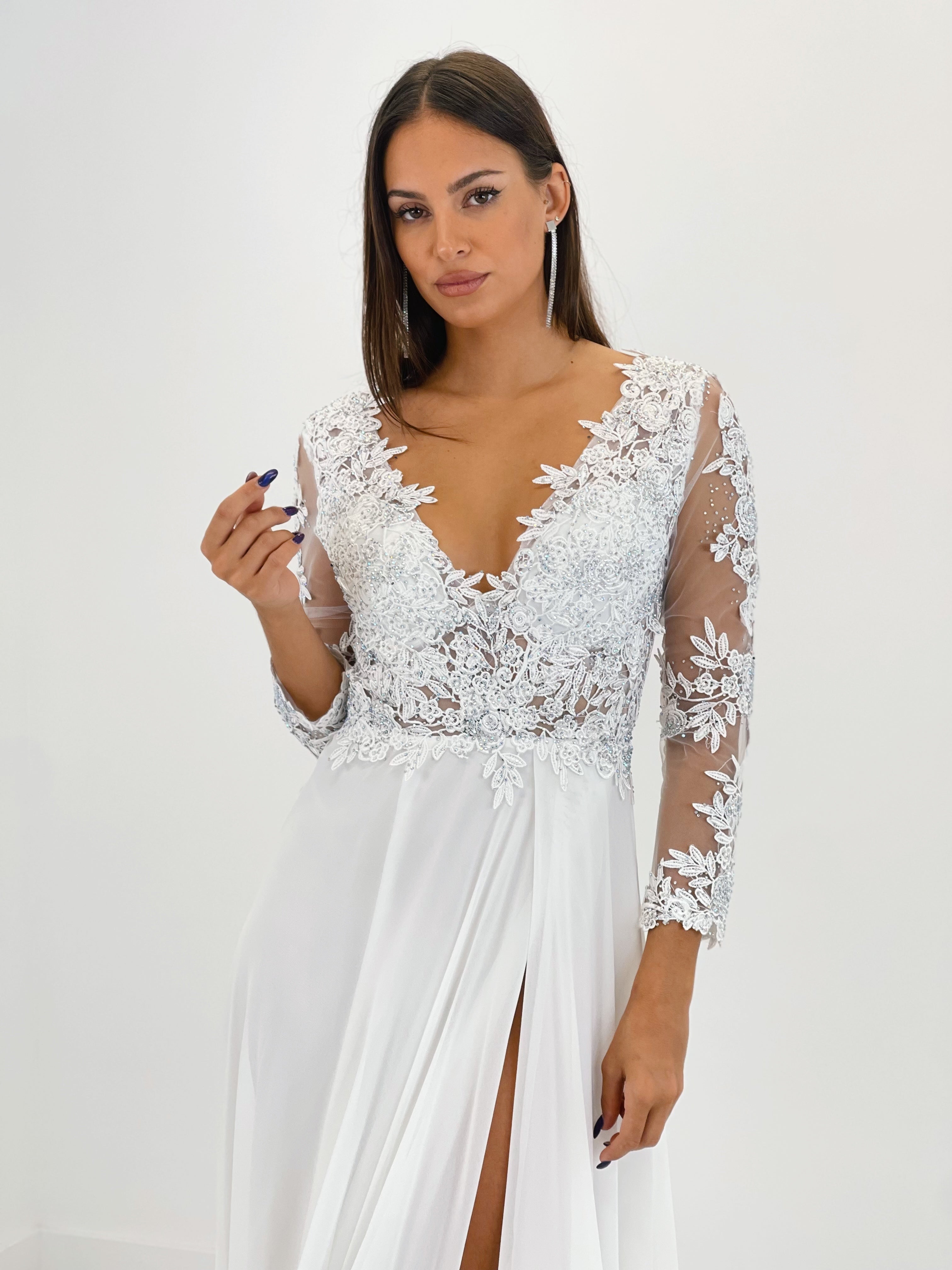 Vestido ceremonia Atlantis Blanco